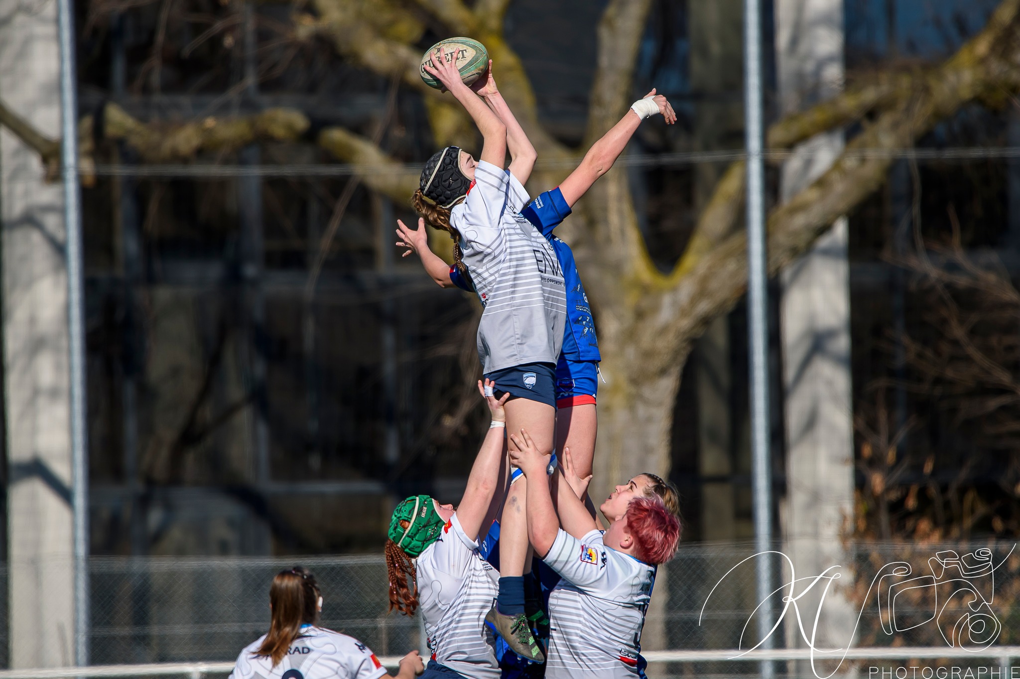  FC Grenoble Rugby - Montpellier Hérault Rugby - Rugby - U18 - FC Grenoble (28) vs (0) Montpellier Hérault Rugby (#2023U18FCGvMHR02) Photo by: Karine Valentin | Siuxy Sports 2023-02-18