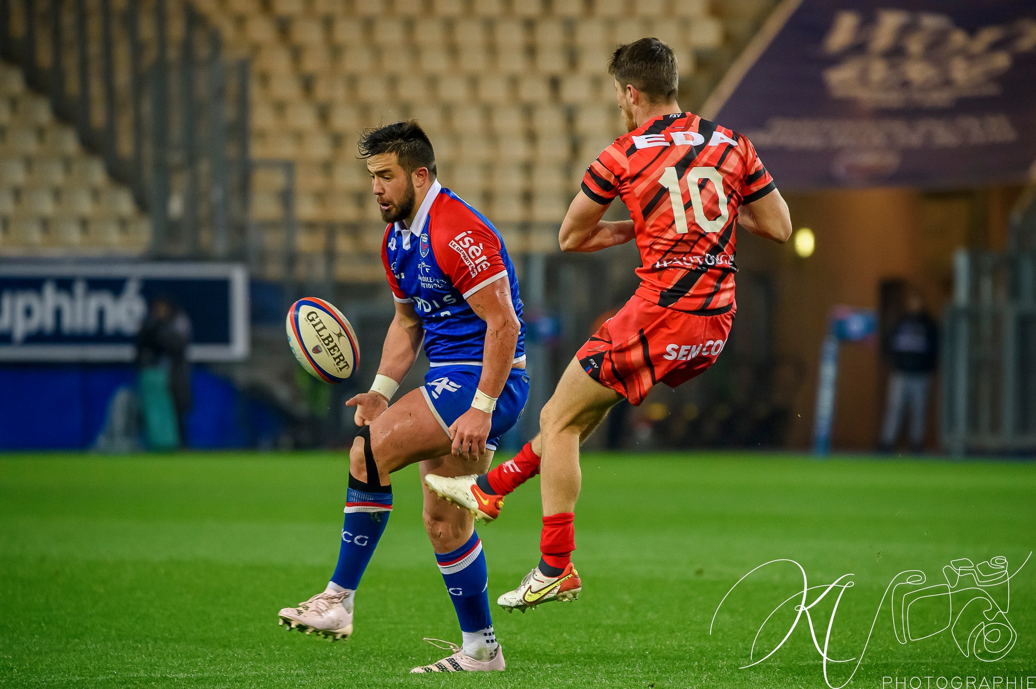 Romain TROUILLOUD -  FC Grenoble Rugby - US Oyonnax Rugby - Rugby - FC Grenoble (24) vs (28) US Oyonnax Rugby (#2023FCGvOYO03) Photo by: Karine Valentin | Siuxy Sports 2023-03-24