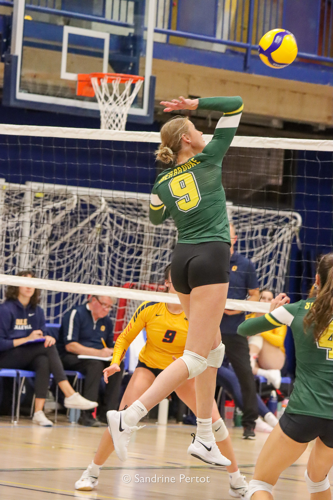  Université de Sherbrooke -  - Volleyball - UQAM Invitational 2022 - Vert et Or (#2022UQAMINV02) Photo by: Sandrine Pertot | Siuxy Sports 2022-09-23