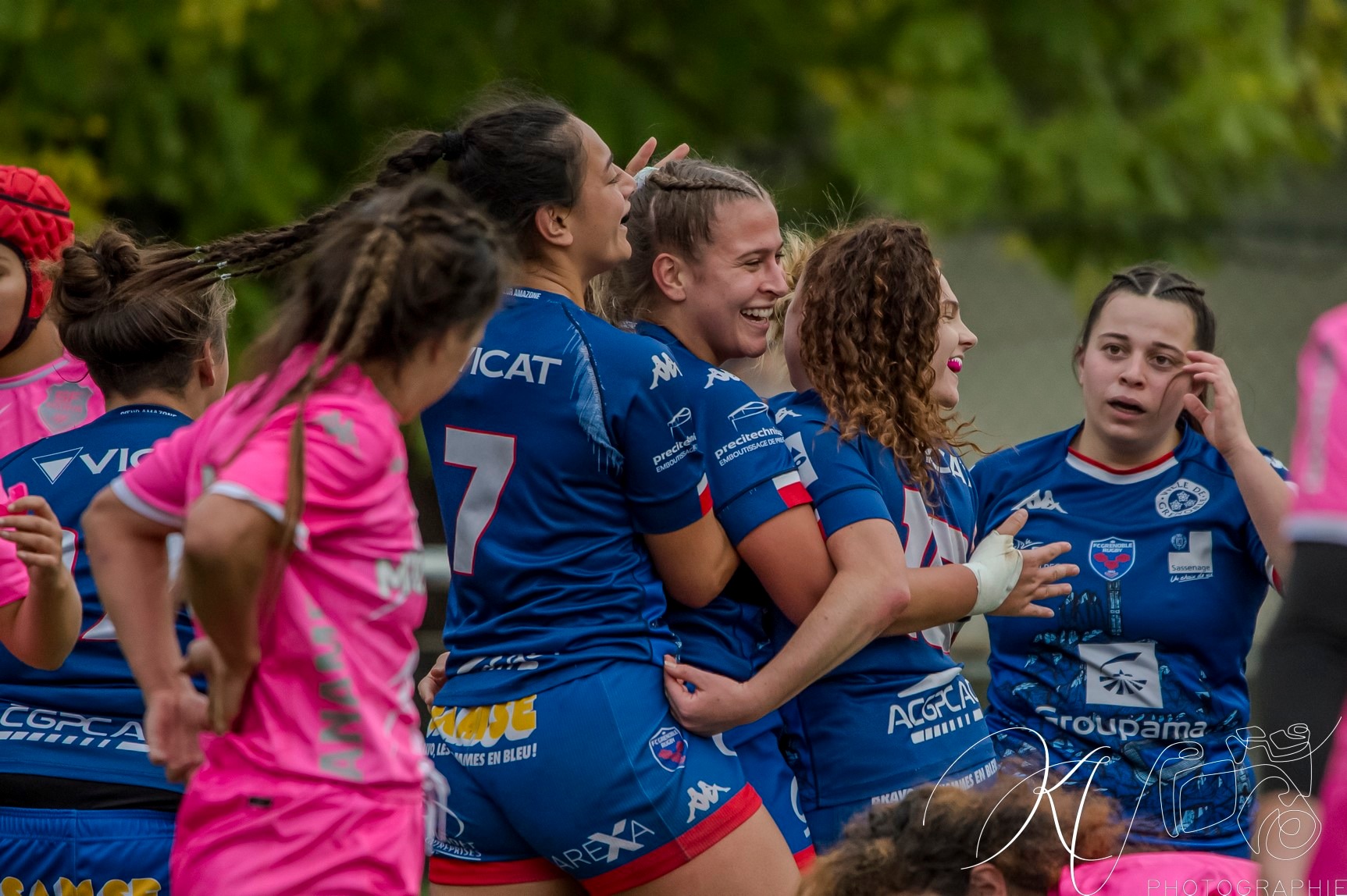  FC Grenoble Rugby - Stade Français - Rugby - Coupe de France Féminine à XV - Amazones (22) vs (14) Stade Français (#2023AmazStadFr11) Photo by: Karine Valentin | Siuxy Sports 2023-11-05
