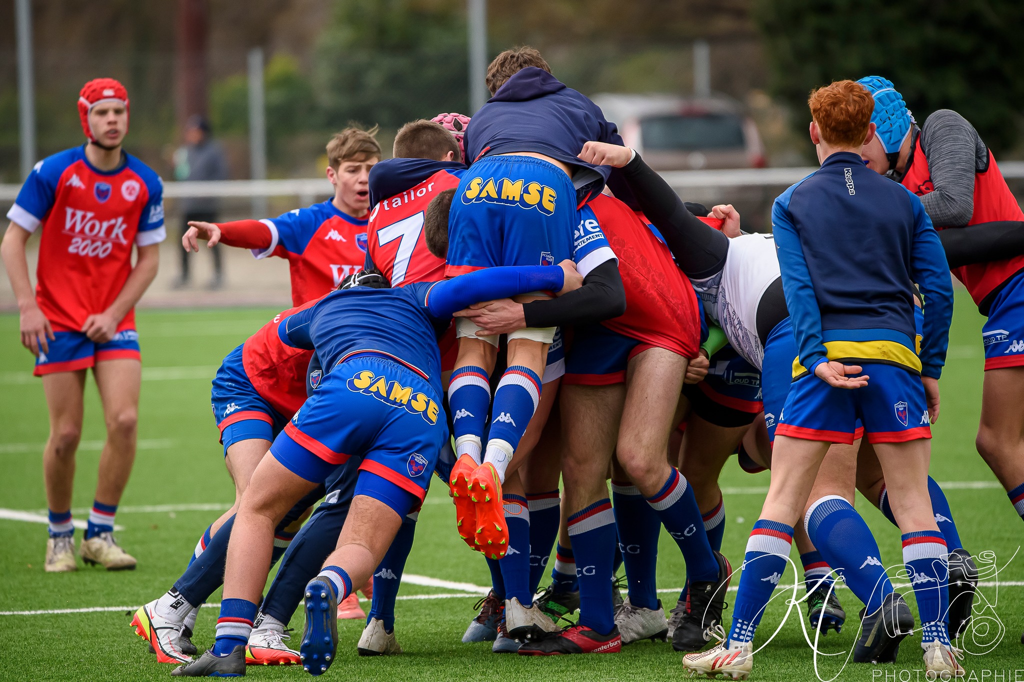  FC Grenoble Rugby - Stade Olympique de Chambéry rugby - Rugby - Alamercery (Amical) - FCG vs SOC (#2023AlamFCGSOC02) Photo by: Karine Valentin | Siuxy Sports 2023-02-25