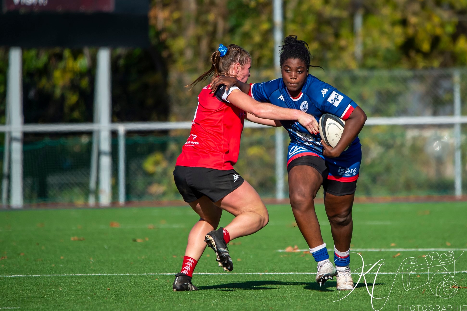  FC Grenoble Rugby - Stade Rennais Rugby - Rugby - Elite 2023 - Amazones FC Grenoble (34) vs (12) Stade Rennais Rugby (#2023FCGSRR11) Photo by: Karine Valentin | Siuxy Sports 2023-11-23