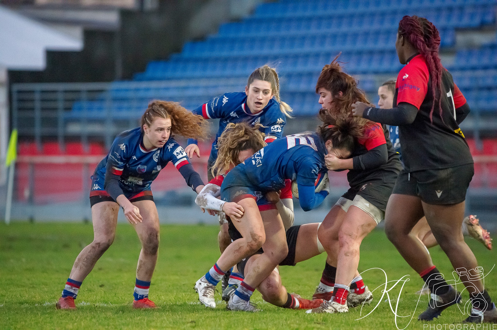  FC Grenoble Rugby - AC Bobigny 93 Rugby - Rugby - Grenoble Amazones (20) vs (11) Bobigny (#2023AmazonesVsBobigny01) Photo by: Karine Valentin | Siuxy Sports 2023-01-16