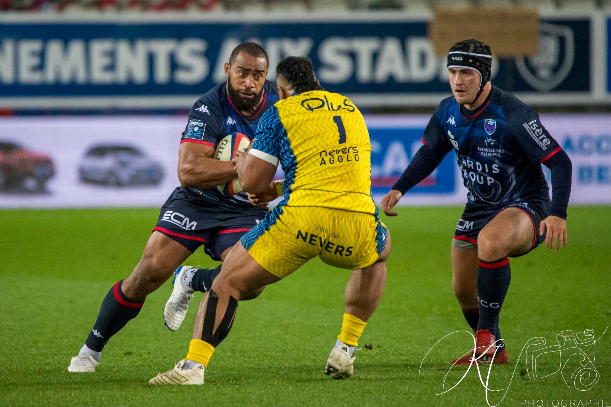  FC Grenoble Rugby - USON Nevers - Rugby - PRO D2 - FC Grenoble (27) VS (37) USON (#PD2FCGUSO12) Photo by: Karine Valentin | Siuxy Sports 2023-12-15