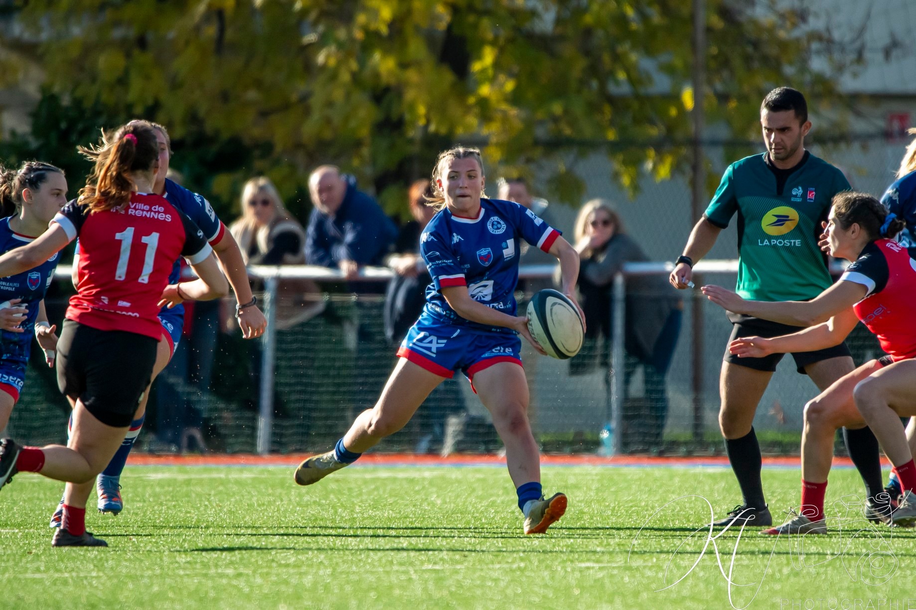  FC Grenoble Rugby - Stade Rennais Rugby - Rugby - Elite 2023 - Amazones FC Grenoble (34) vs (12) Stade Rennais Rugby (#2023FCGSRR11) Photo by: Karine Valentin | Siuxy Sports 2023-11-23