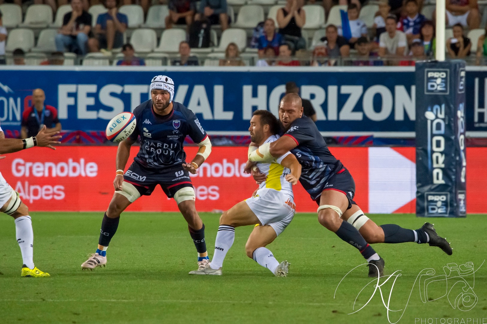  FC Grenoble Rugby - Stade Montois - Rugby - FC Grenoble (30) VS (25) Stade Montois (#2023FCGSM08) Photo by: Karine Valentin | Siuxy Sports 2023-08-18