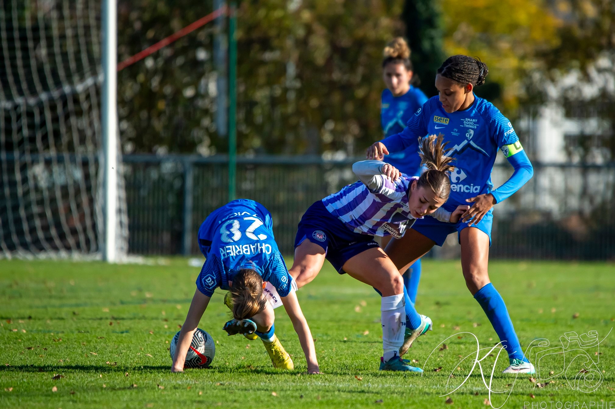  Grenoble Foot 38 - Toulouse FC - Soccer - Div 3 Fém - Grenoble F38 (0) vs (1) Toulouse FC (#D3F23GF38TFC11) Photo by: Karine Valentin | Siuxy Sports 2023-11-26