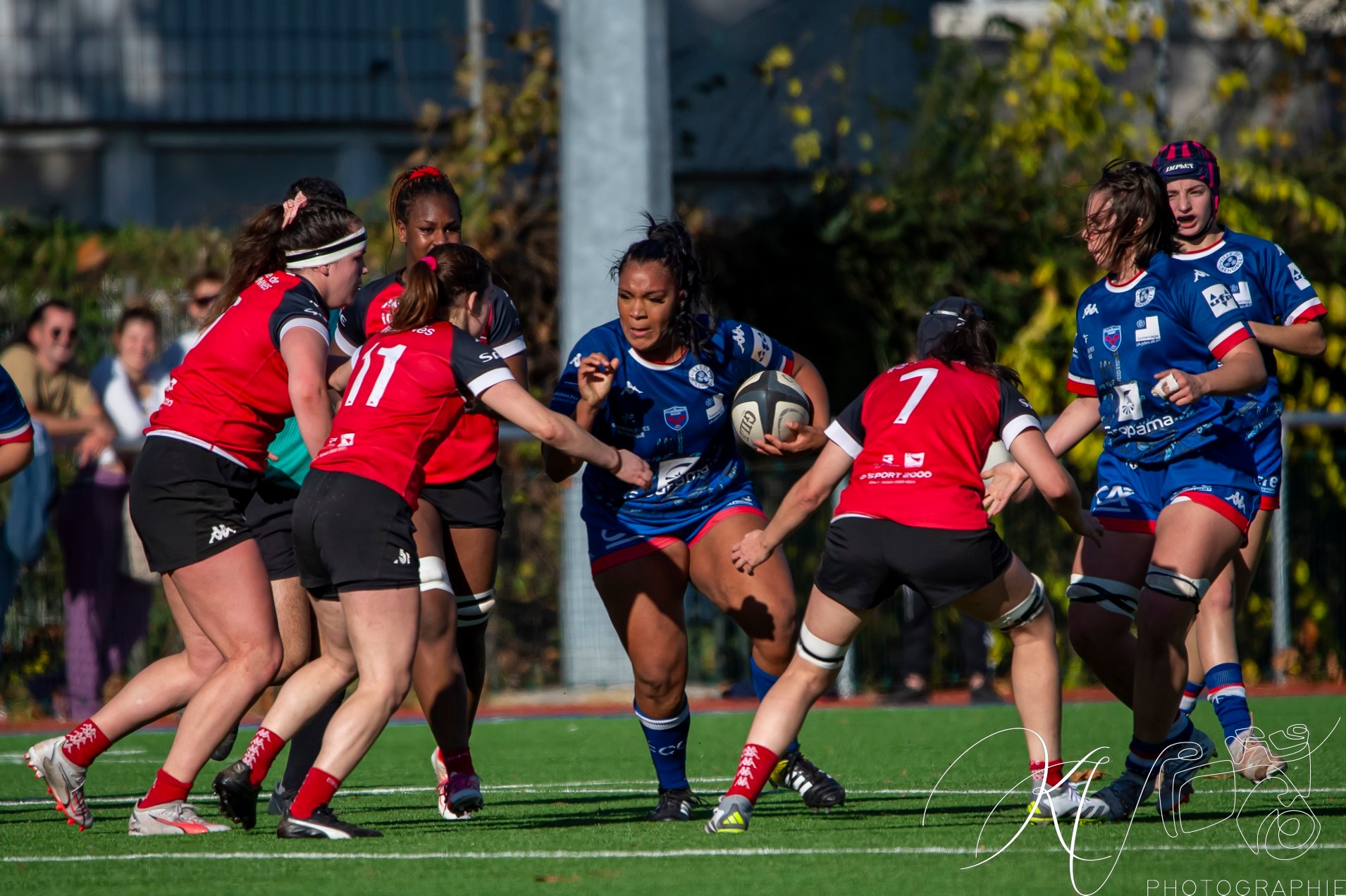  FC Grenoble Rugby - Stade Rennais Rugby - Rugby - Elite 2023 - Amazones FC Grenoble (34) vs (12) Stade Rennais Rugby (#2023FCGSRR11) Photo by: Karine Valentin | Siuxy Sports 2023-11-23