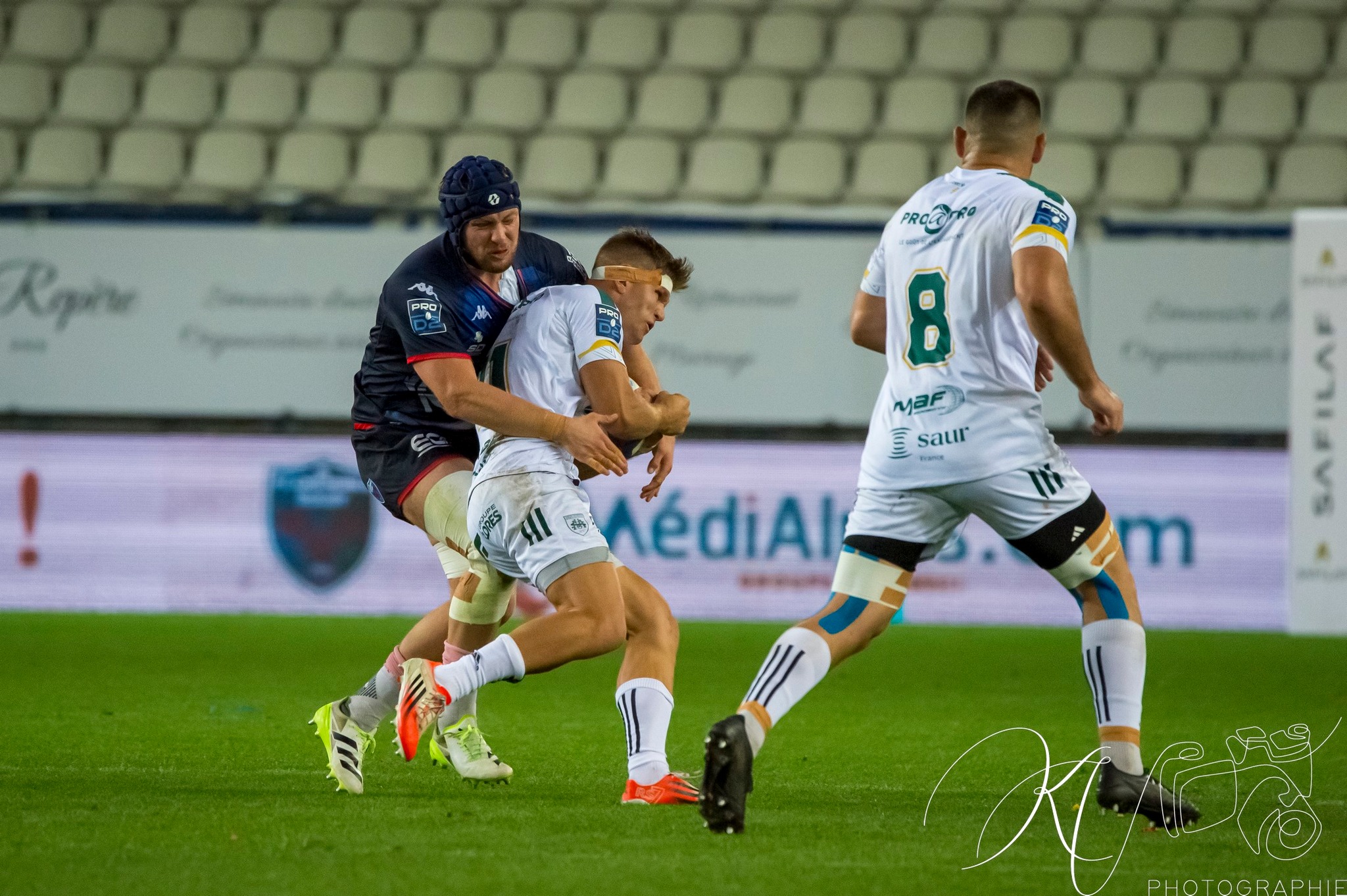  FC Grenoble Rugby - US Montauban - Rugby - Pro D2 - FC Grenoble (37) vs (16) US Montauban (#2023FCGUSM10) Photo by: Karine Valentin | Siuxy Sports 2023-10-19