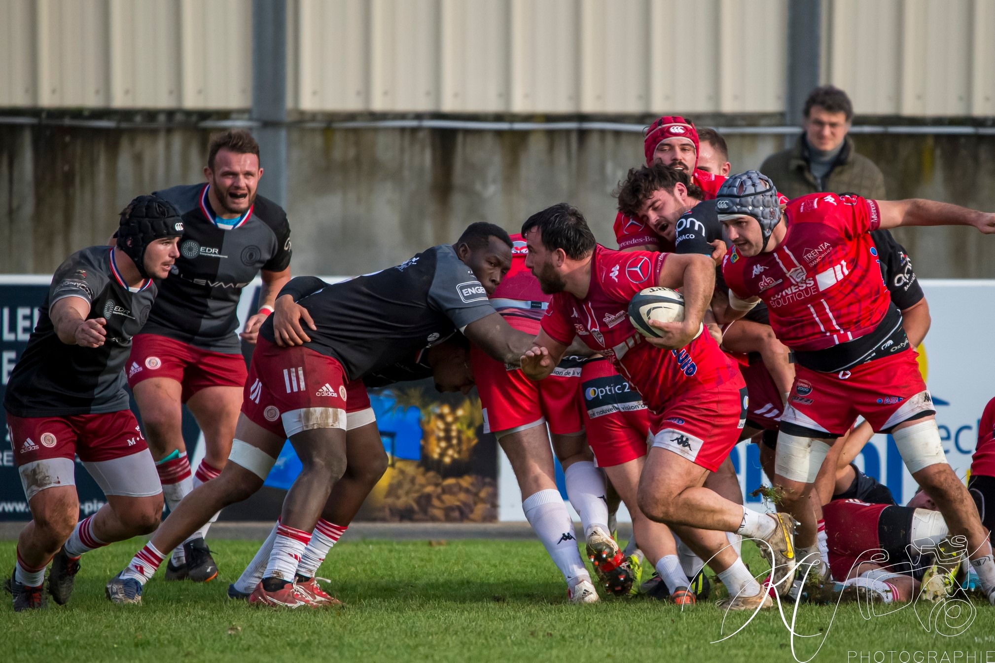  Stade Olympique Voironnais - AS Monaco Rugby - Rugby - Fed2 2023 - Voiron (29) vs (26) Monaco (#F223VOIMON12) Photo by: Karine Valentin | Siuxy Sports 2023-12-10