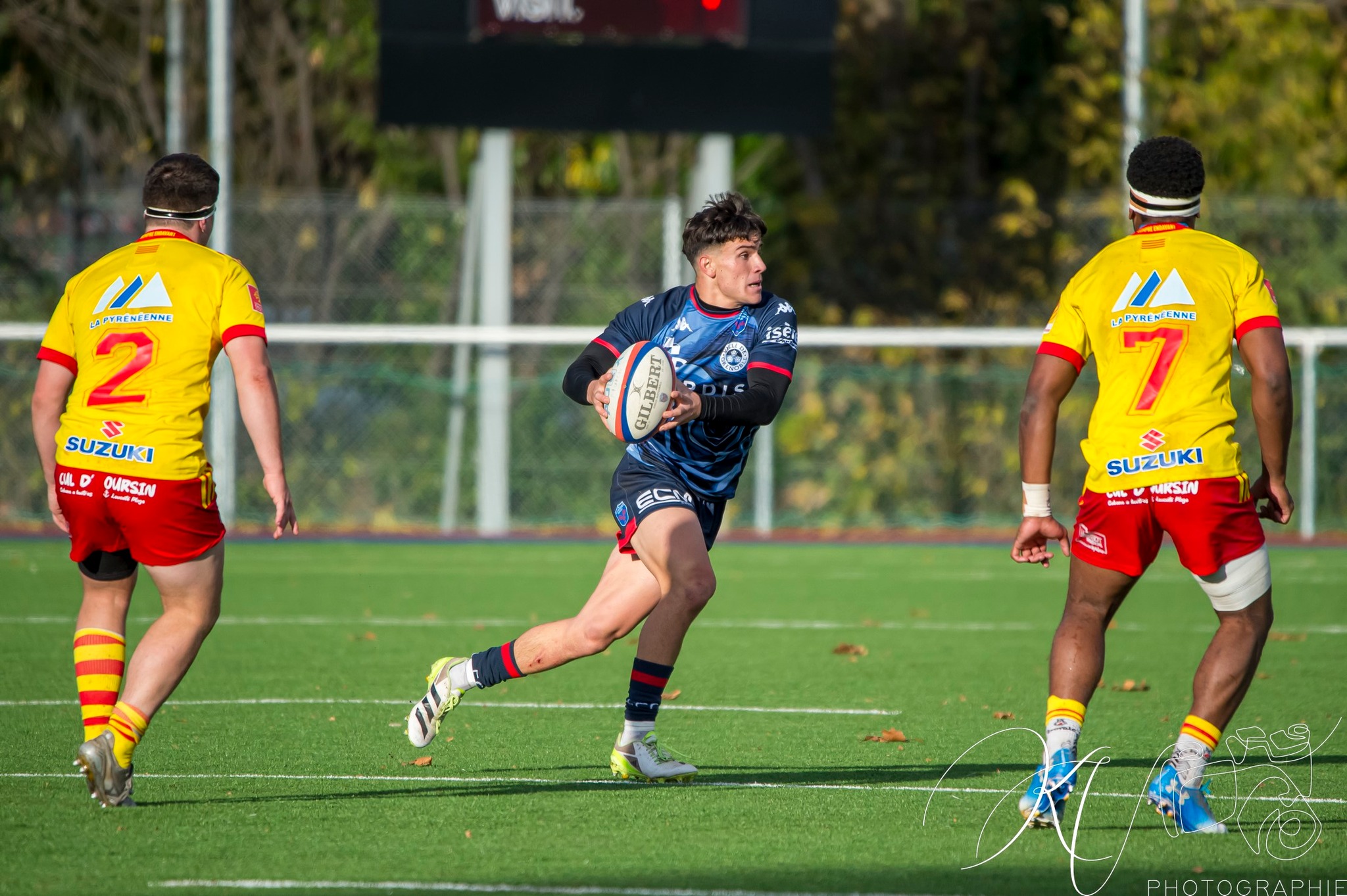  FC Grenoble Rugby - US Arlequins Perpignanais - Rugby - 2023 Espoirs- FC GRENOBLE VS US Arlequins Perpignanais (#2023ESPFCGUSAP11) Photo by: Karine Valentin | Siuxy Sports 2023-11-23