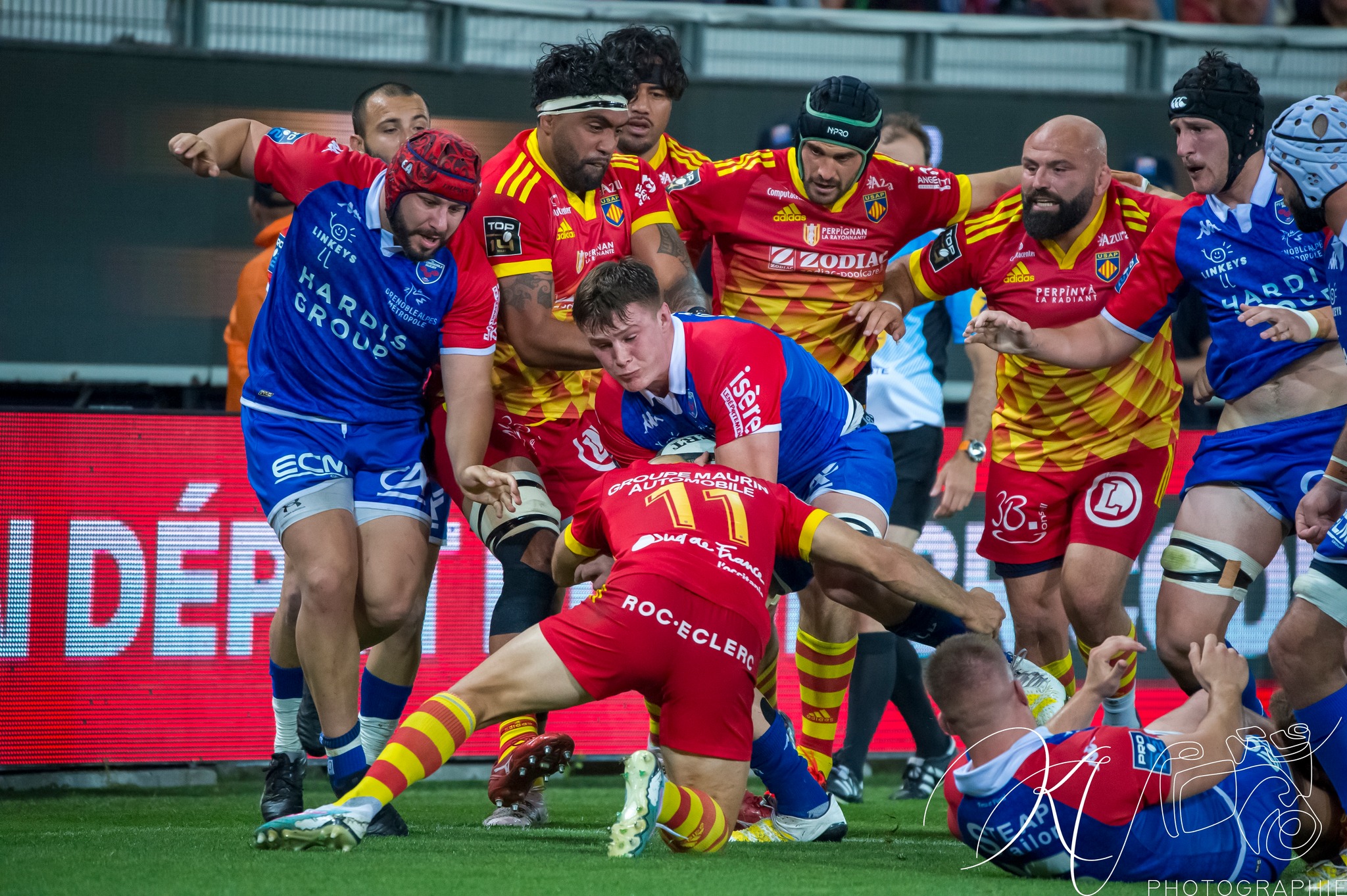  FC Grenoble Rugby - US Arlequins Perpignanais - Rugby - 2023 - Access Match - FC Grenoble (19) vs (33) US Arlequins Perpignananais (#2023FCGUSAP06) Photo by: Karine Valentin | Siuxy Sports 2023-06-03