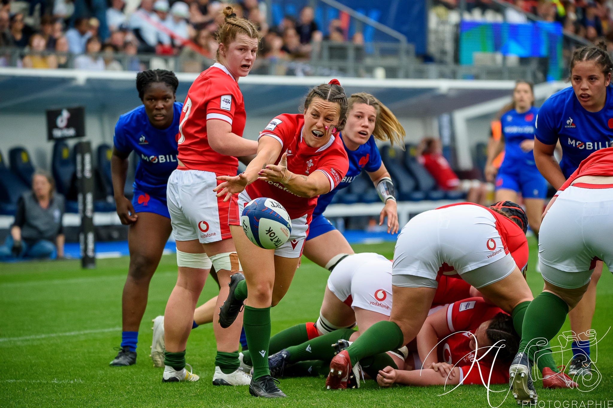  Équipe feminin de France de rugby à XV - Wales national rugby union team (W) - Rugby - 2023 - Tournoi des Six Nations - XV de France Féminin (39) vs (14) Pays de Galles (#20236NFRAPDG04) Photo by: Karine Valentin | Siuxy Sports 2023-04-23