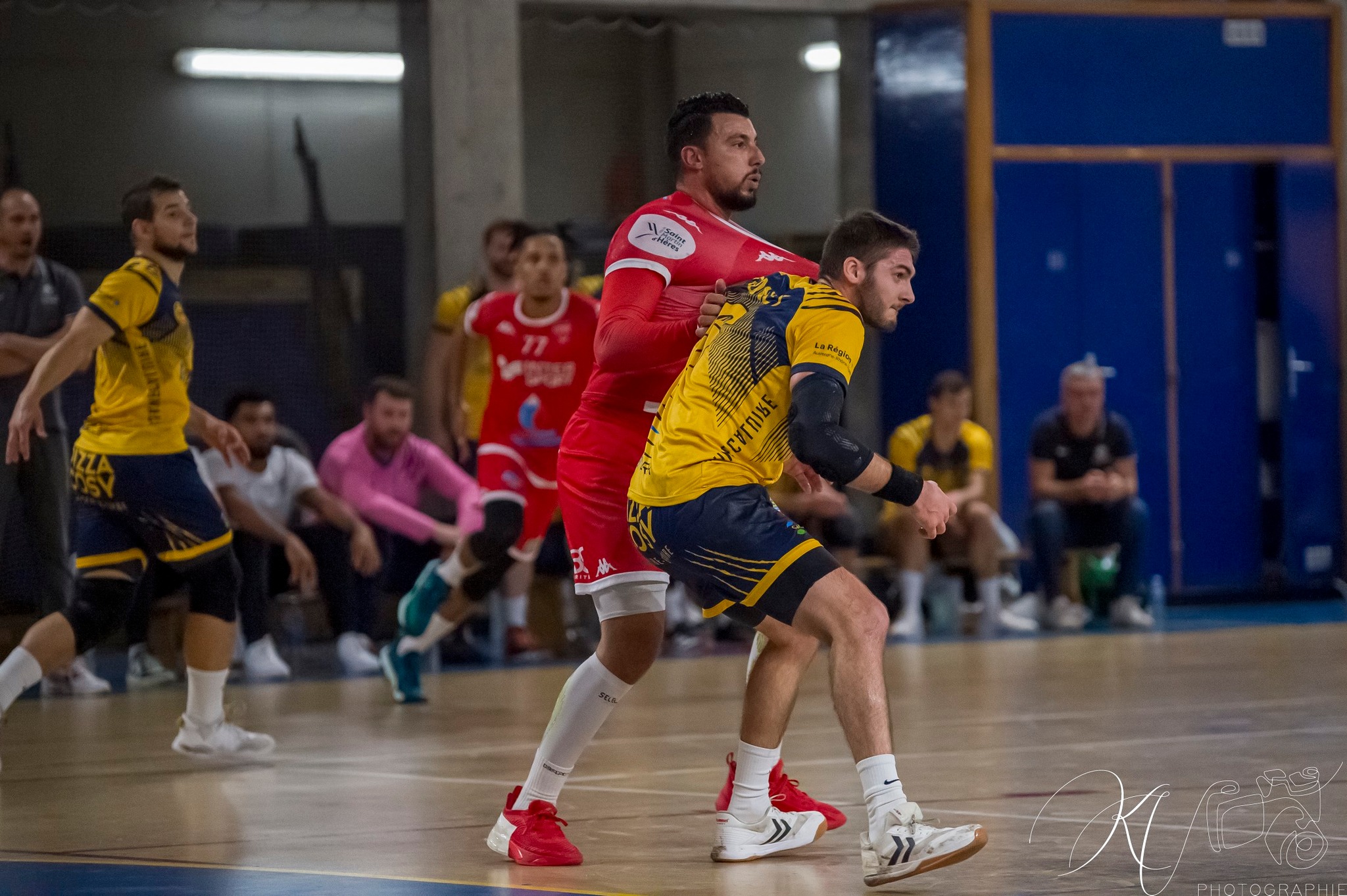  Grenoble SMH Métropole Isère Handball - AS Lyon Caluire - Handball - 2023 GSMH Isère vs AS Lyon Caluire (#2023GSMHASLC10) Photo by: Karine Valentin | Siuxy Sports 2023-10-23