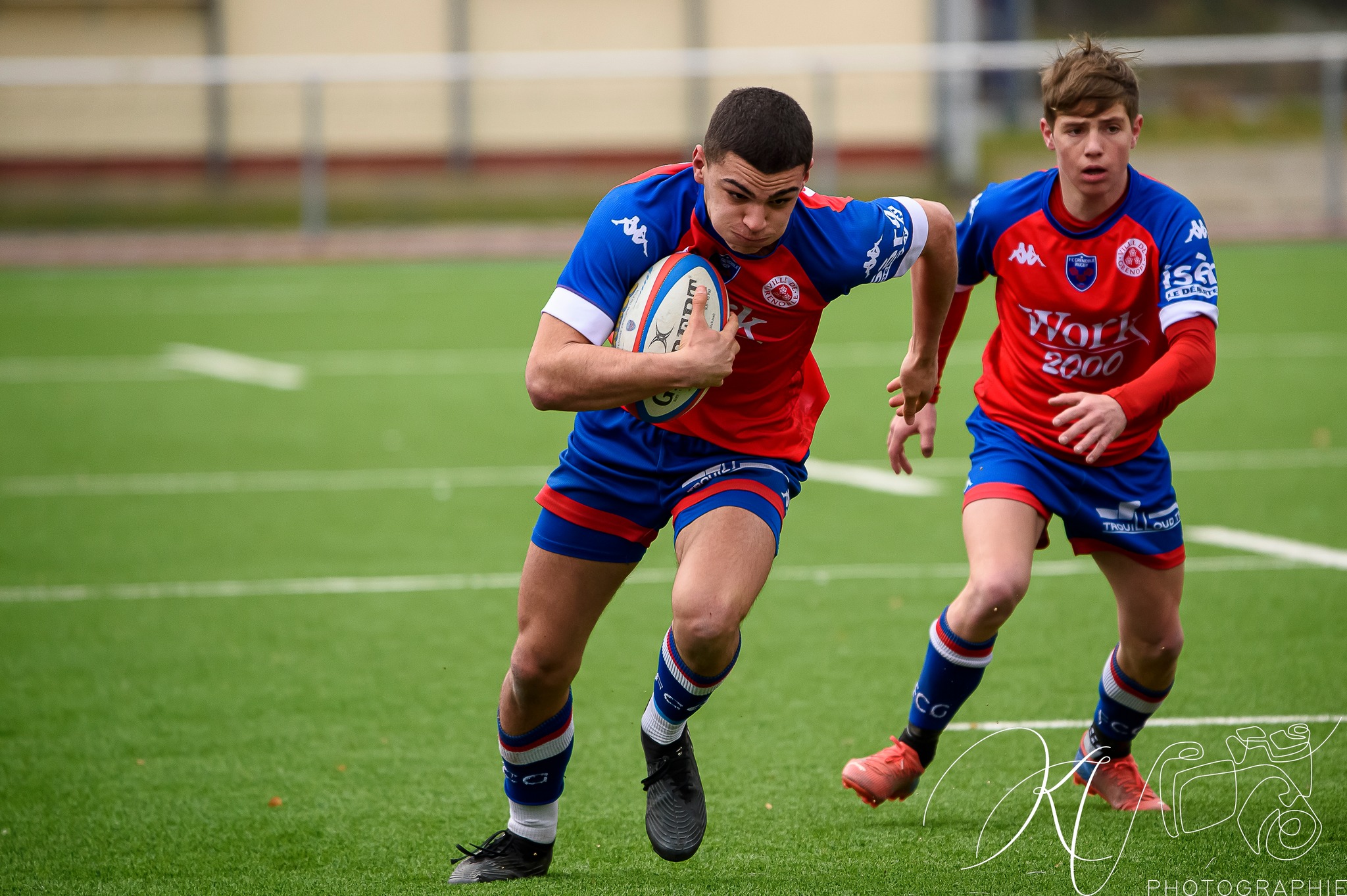  FC Grenoble Rugby - Stade Olympique de Chambéry rugby - Rugby - Alamercery (Amical) - FCG vs SOC (#2023AlamFCGSOC02) Photo by: Karine Valentin | Siuxy Sports 2023-02-25