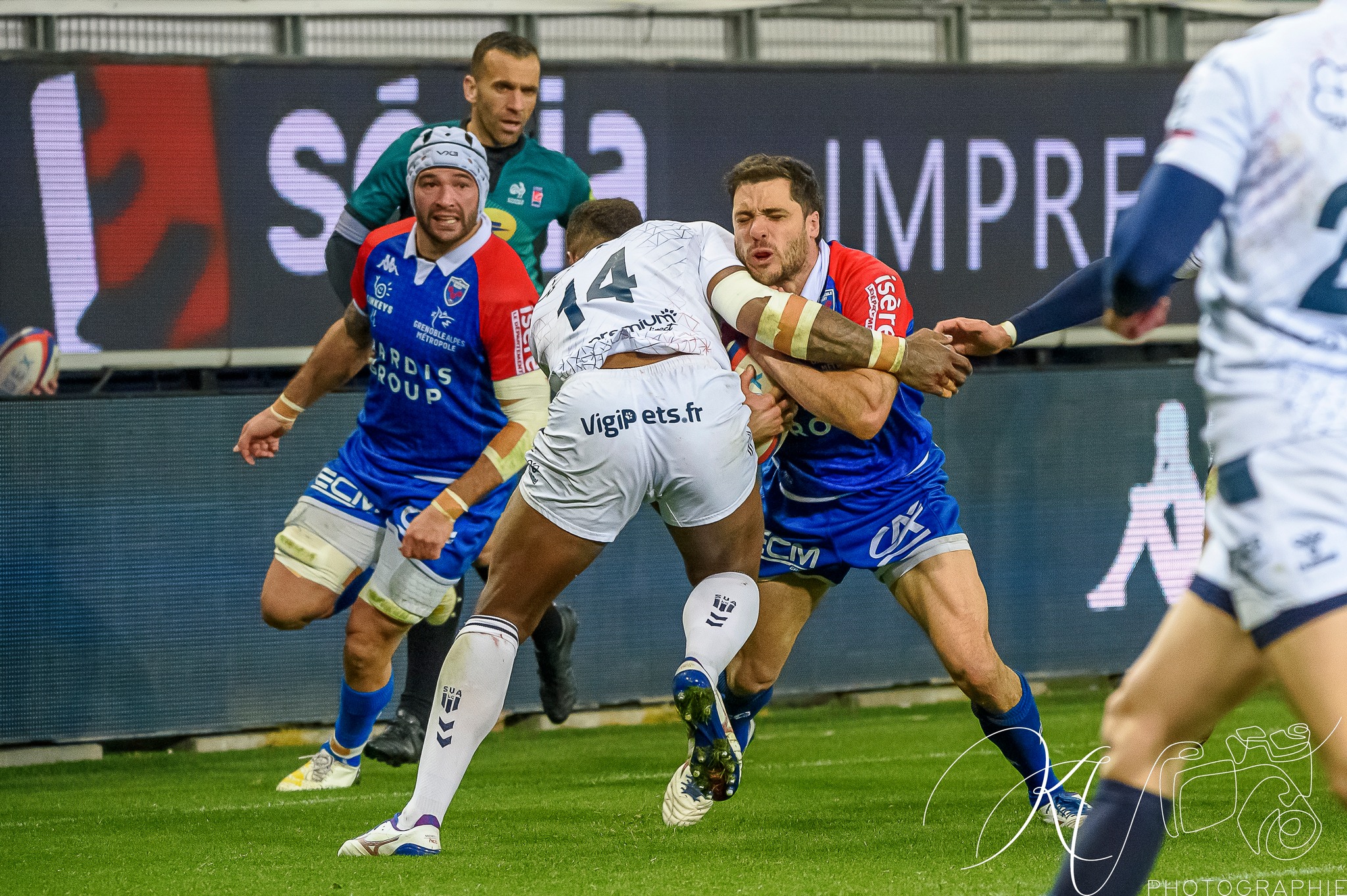  FC Grenoble Rugby - SU Agen - Rugby - FC Grenoble (20) vs (16) SU Agen (#2023FCGvSUA02) Photo by: Karine Valentin | Siuxy Sports 2023-02-03