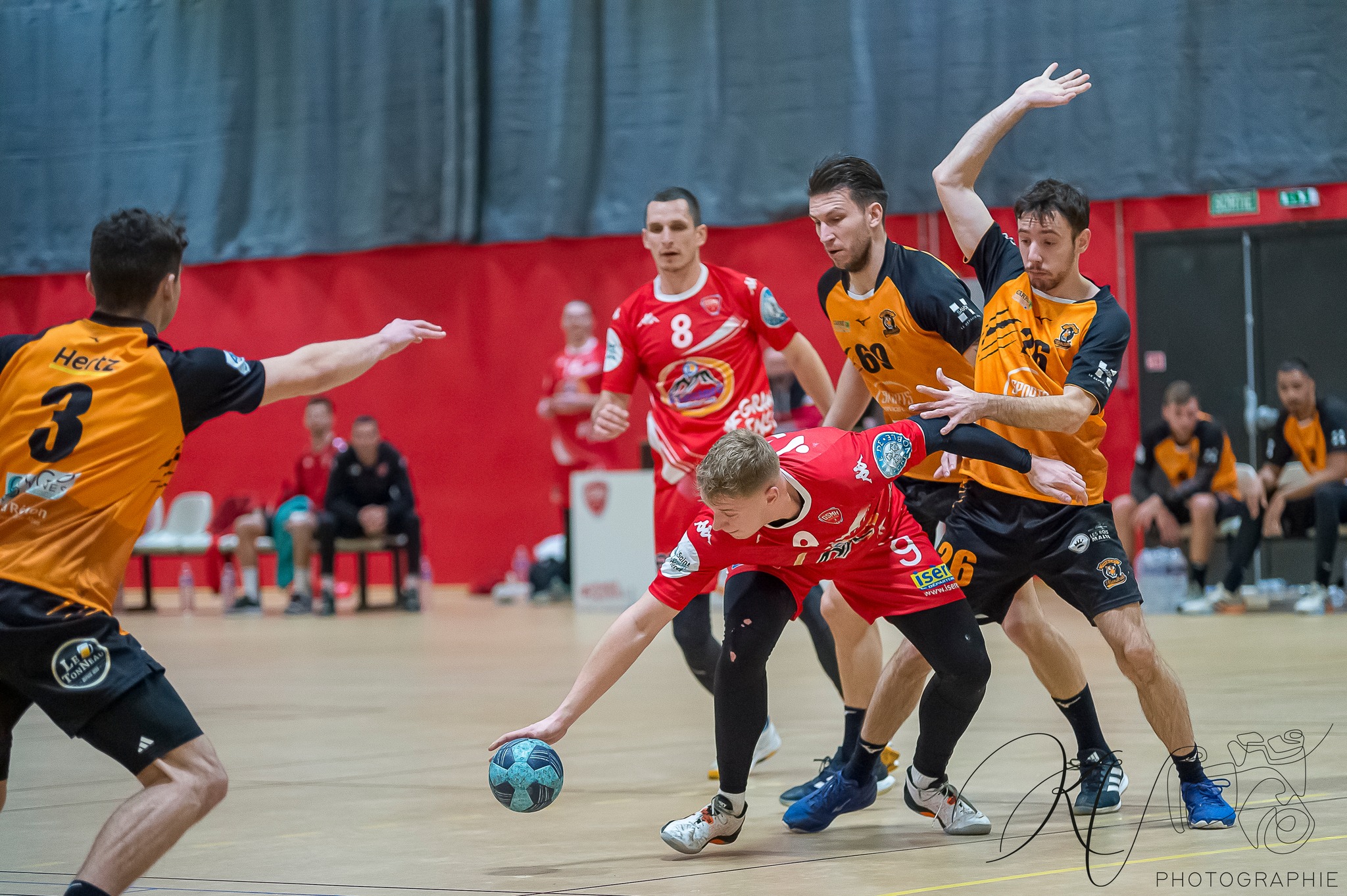  Grenoble SMH Métropole Isère Handball - HBC Aix en Savoie - Handball - GSMH Métro Isère Hanball (34) vs (24) HBC Aix en Savoie (#2023GSMHMIHvHBCAES) Photo by: Karine Valentin | Siuxy Sports 2023-02-04