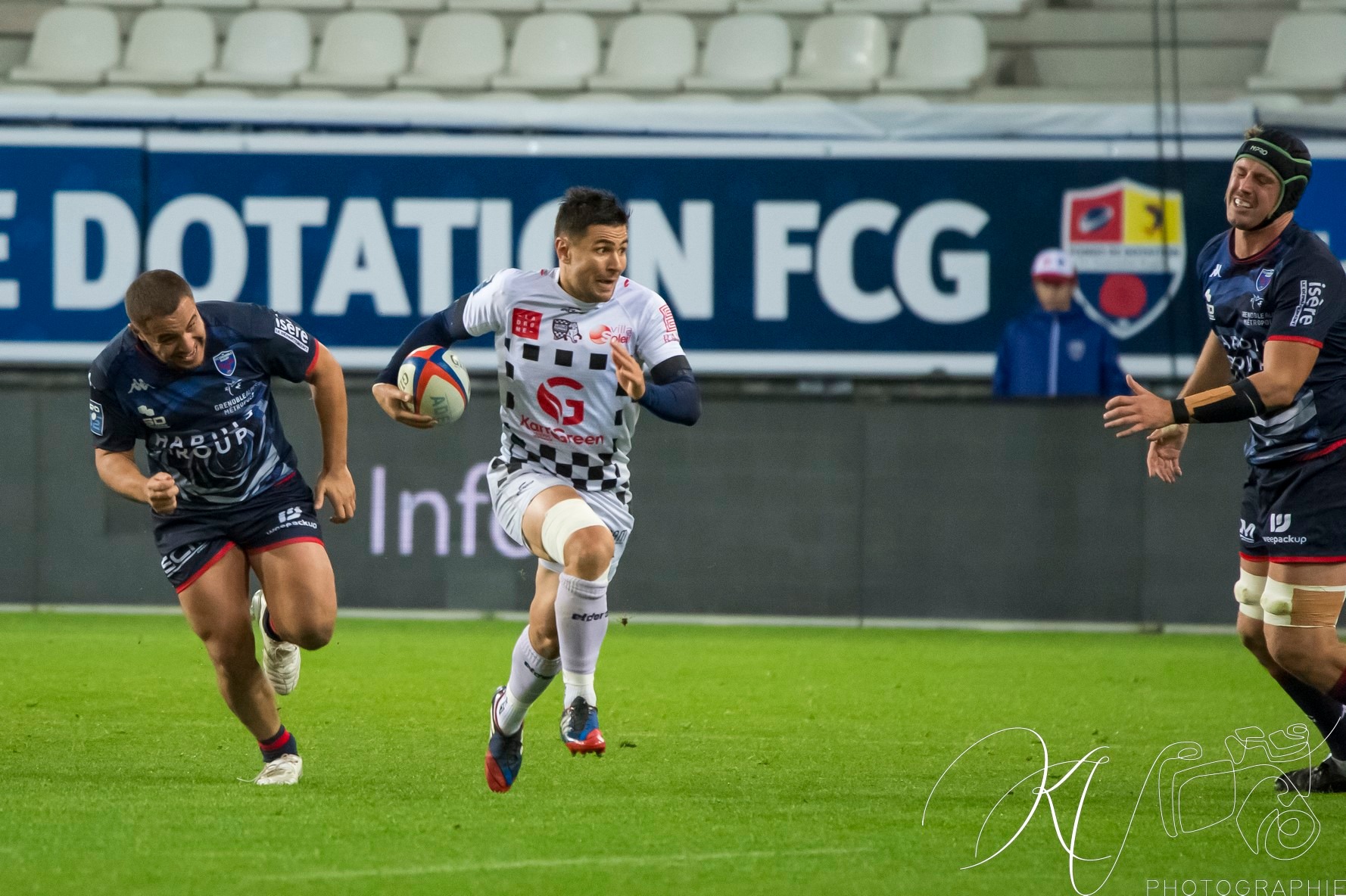  FC Grenoble Rugby - Valence Romans DR - Rugby - PRO D2 - FC Grenoble (35) vs (19) Valence Romans DR (#2023FCGVRDR11) Photo by: Karine Valentin | Siuxy Sports 2023-11-10