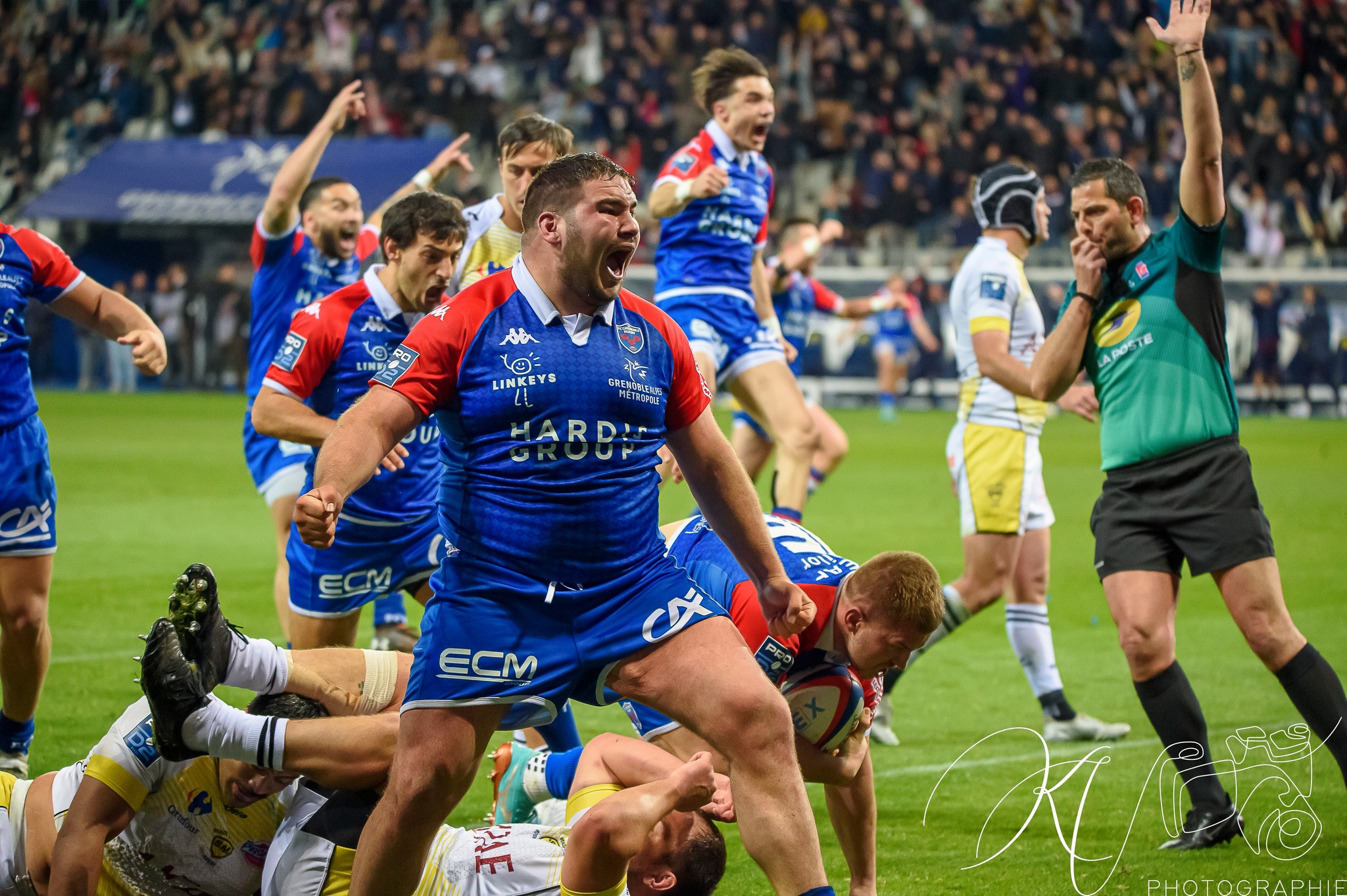  FC Grenoble Rugby - Stade Montois - Rugby - 2023 - FC Grenoble Rugby (33) vs (21) Stade Montois (#2023FCGvSM04) Photo by: Karine Valentin | Siuxy Sports 2023-04-07