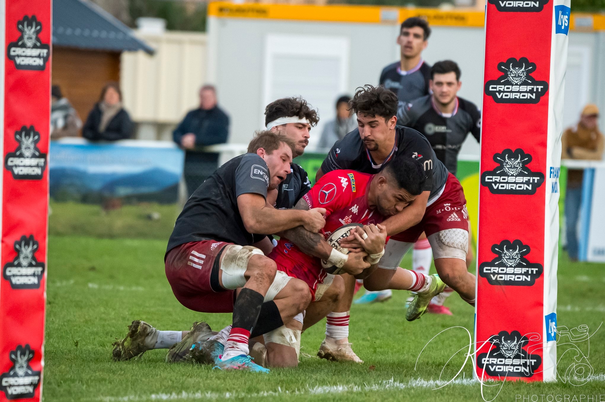  Stade Olympique Voironnais - AS Monaco Rugby - Rugby - Fed2 2023 - Voiron (29) vs (26) Monaco (#F223VOIMON12) Photo by: Karine Valentin | Siuxy Sports 2023-12-10