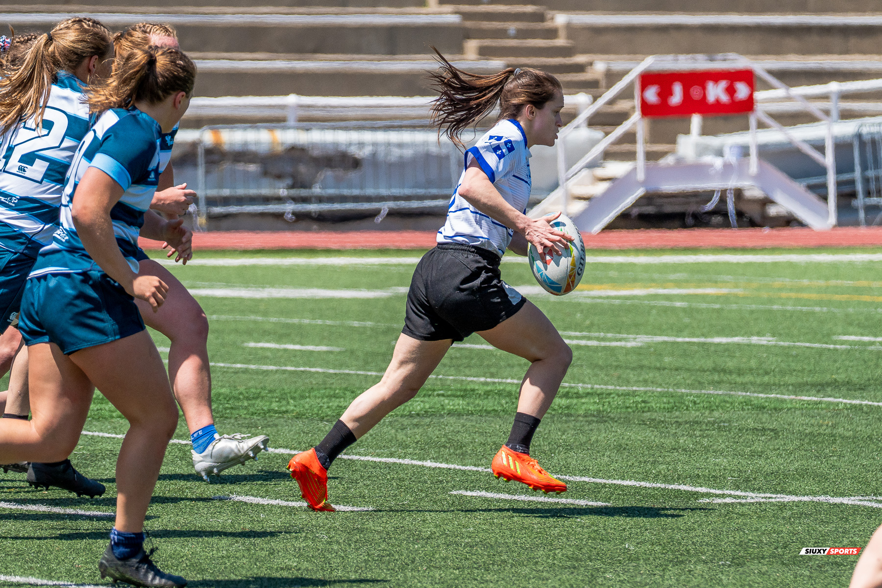 Corinne FRÉCHETTE - Équipe féminine - Rugby Québec - Ontario Blues (w) - Rugby - Éq.Fém.Sr.XV - Compétition Interprovinciale - Québec Est (23) vs (14) Ontario Est (#2023FemXVQUEeONTe05) Photo by: Juan Alchourron | Siuxy Sports 2023-05-22 Corinne FRÉCHETTE - Équipe féminine - Rugby Québec - Ontario Blues (w) - Rugby - Éq.Fém.Sr.XV - Compétition Interprovinciale - Québec Est (23) vs (14) Ontario Est (#2023FemXVQUEeONTe05) Photo by: Juan Alchourron | Siuxy Sports 2023-05-22