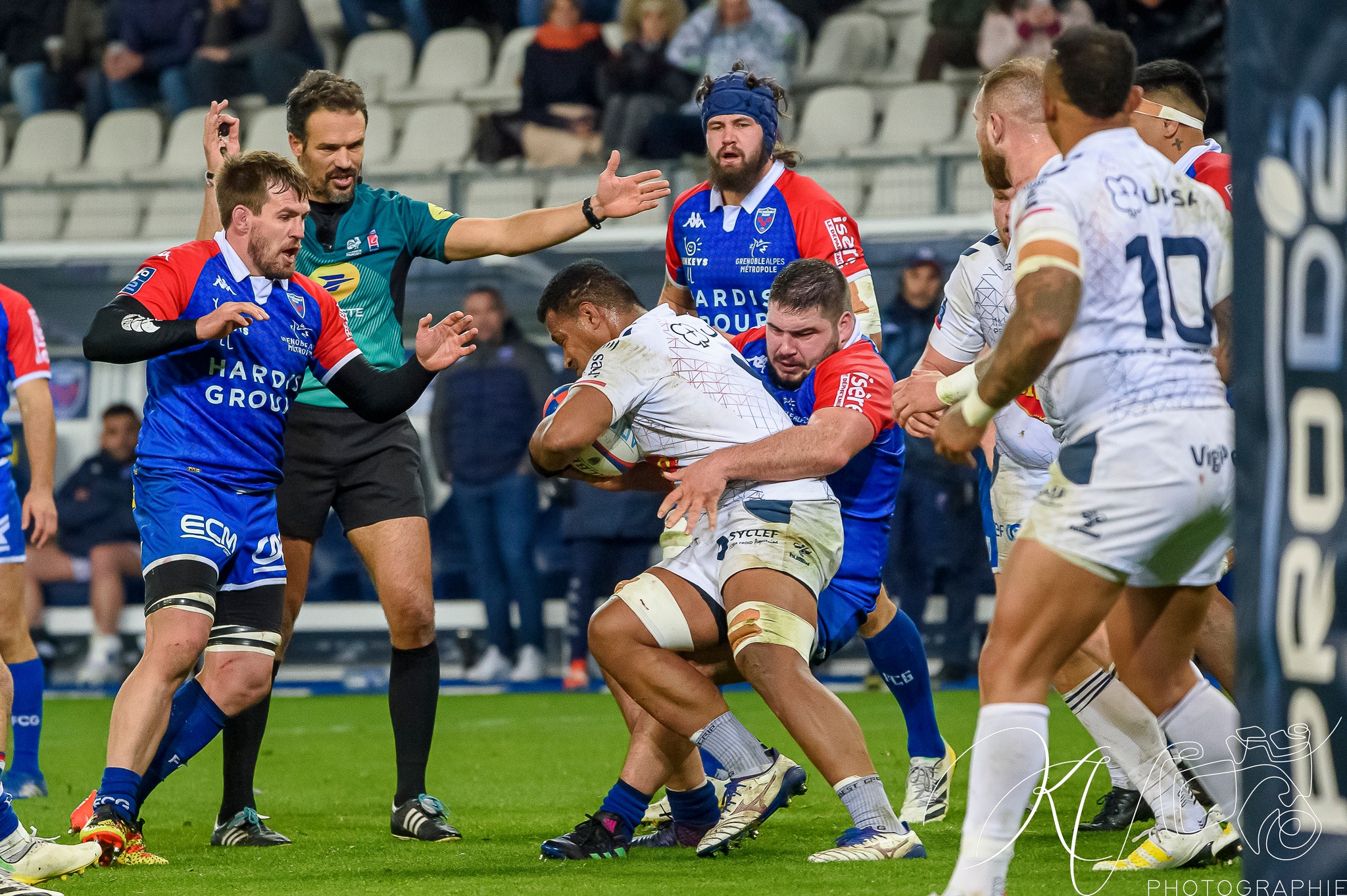  FC Grenoble Rugby - SU Agen - Rugby - FC Grenoble (20) vs (16) SU Agen (#2023FCGvSUA02) Photo by: Karine Valentin | Siuxy Sports 2023-02-03