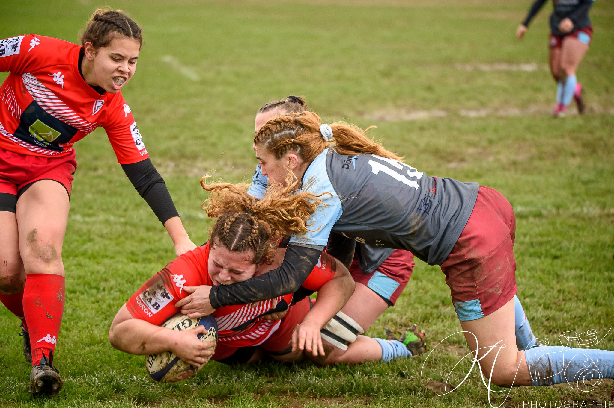  Stade Olympique Voironnais - CS Bourgoin-Jallieu - Rugby - 2023 - Stade Olympique Voironnais (22) vs (19) CS Bourgoin-Jallieu (#2023SOVvCSBJ04) Photo by: Karine Valentin | Siuxy Sports 2023-04-02