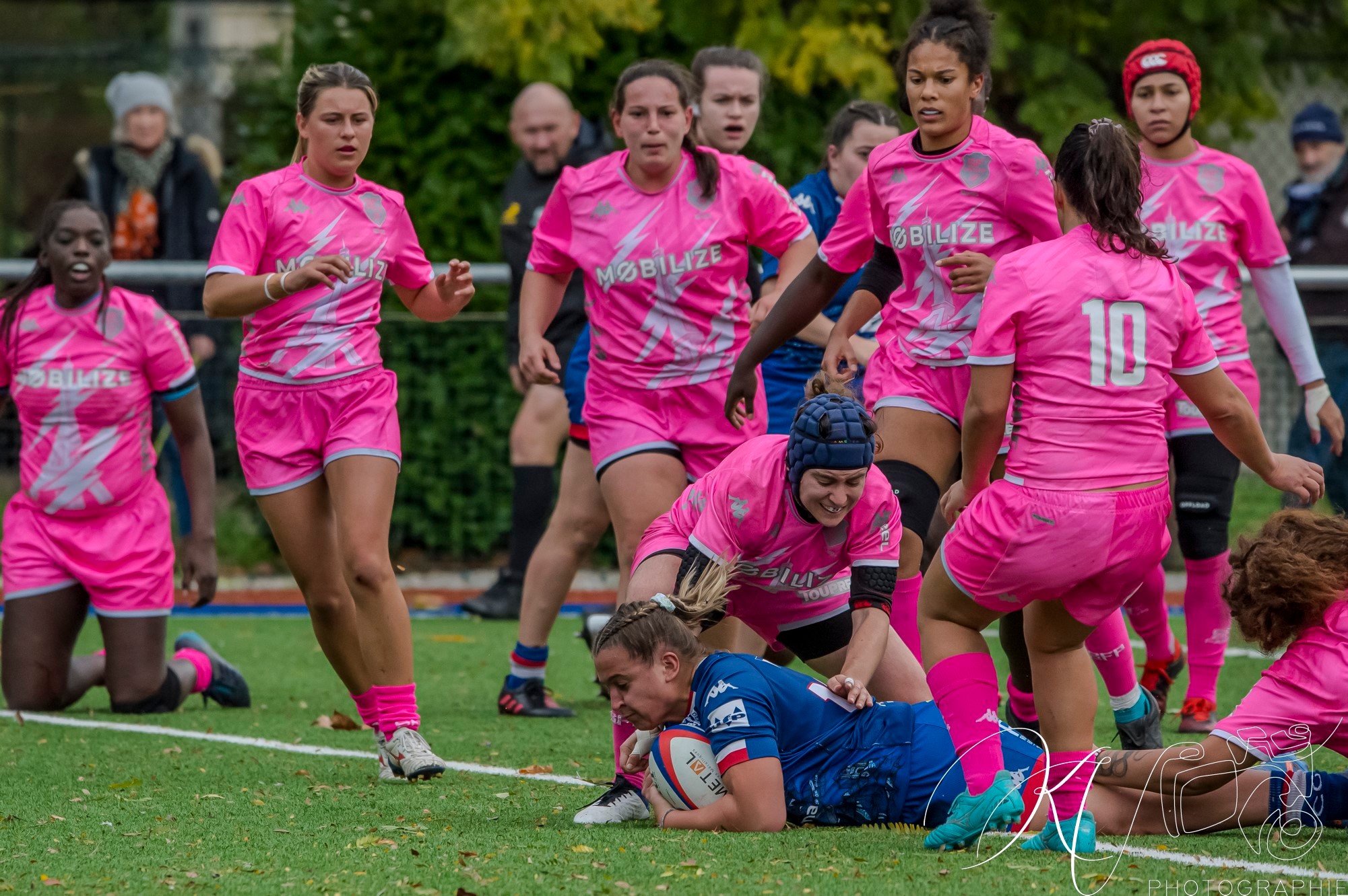  FC Grenoble Rugby - Stade Français - Rugby - Coupe de France Féminine à XV - Amazones (22) vs (14) Stade Français (#2023AmazStadFr11) Photo by: Karine Valentin | Siuxy Sports 2023-11-05
