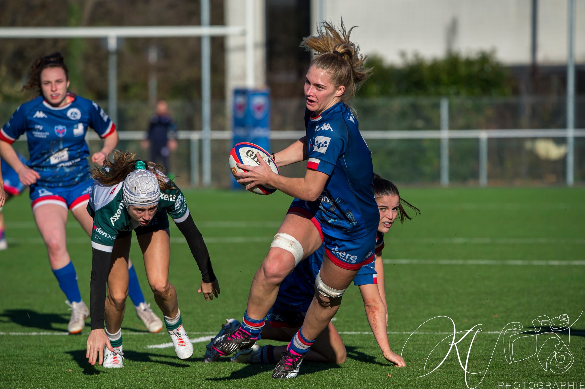 Florine THIRON -  FC Grenoble Rugby - Section Paloise - Rugby - Elite 1 2023 - FC Grenoble (48) vs (12) Lons Section Paloise (#EL123FCGLSP12) Photo by: Karine Valentin | Siuxy Sports 2023-12-17