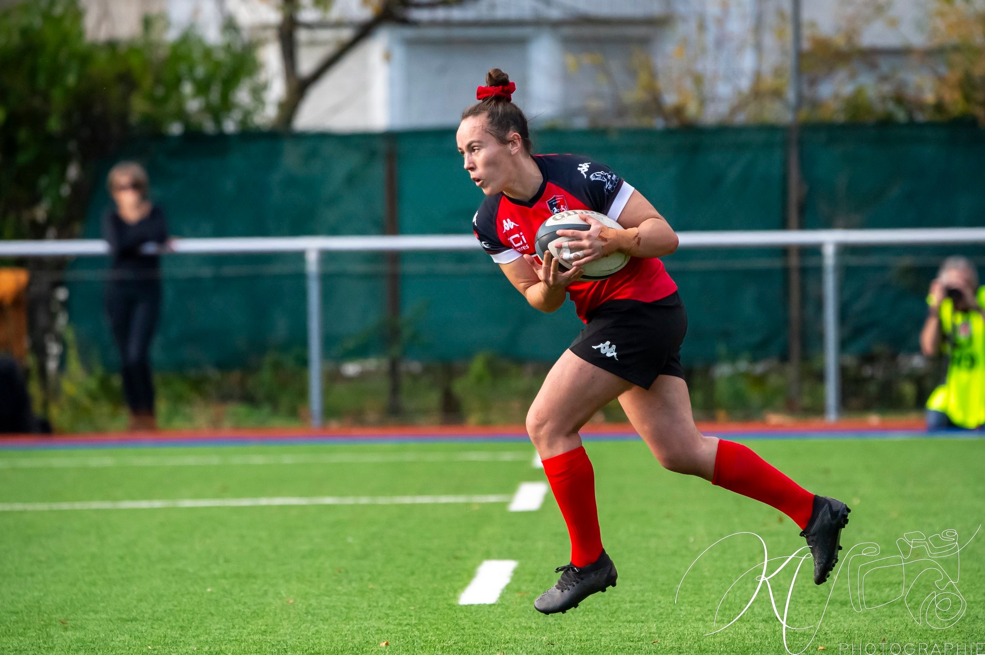  FC Grenoble Rugby - Stade Rennais Rugby - Rugby - Elite 2023 - Amazones FC Grenoble (34) vs (12) Stade Rennais Rugby (#2023FCGSRR11) Photo by: Karine Valentin | Siuxy Sports 2023-11-23