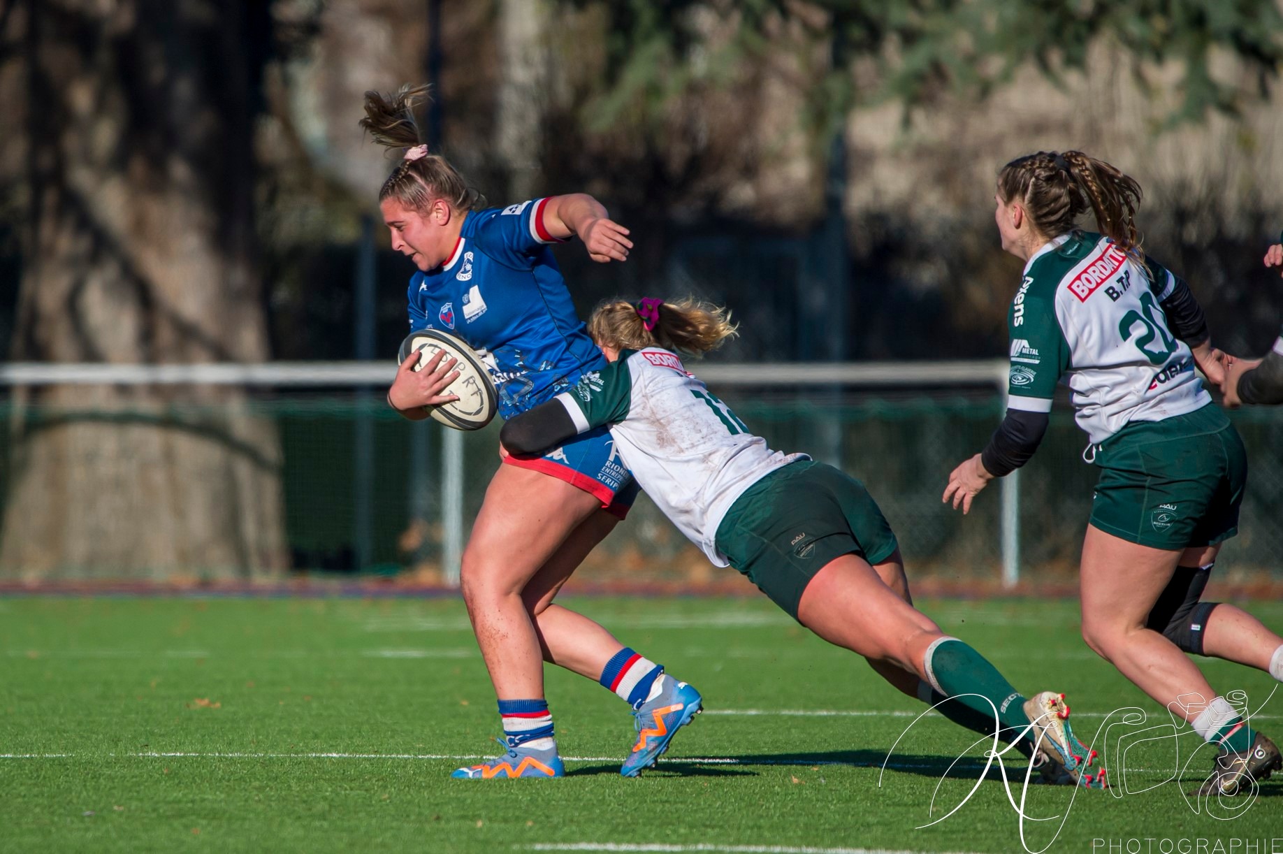 Lou MINGOLO -  FC Grenoble Rugby - Section Paloise - Rugby - Elite 1 2023 - FC Grenoble (48) vs (12) Lons Section Paloise (#EL123FCGLSP12) Photo by: Karine Valentin | Siuxy Sports 2023-12-17