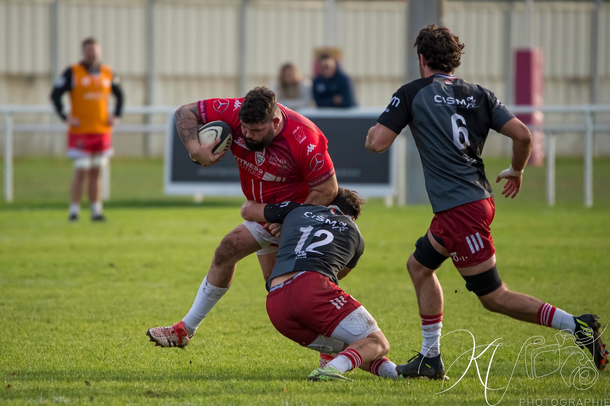  Stade Olympique Voironnais - AS Monaco Rugby - Rugby - Fed2 2023 - Voiron (29) vs (26) Monaco (#F223VOIMON12) Photo by: Karine Valentin | Siuxy Sports 2023-12-10