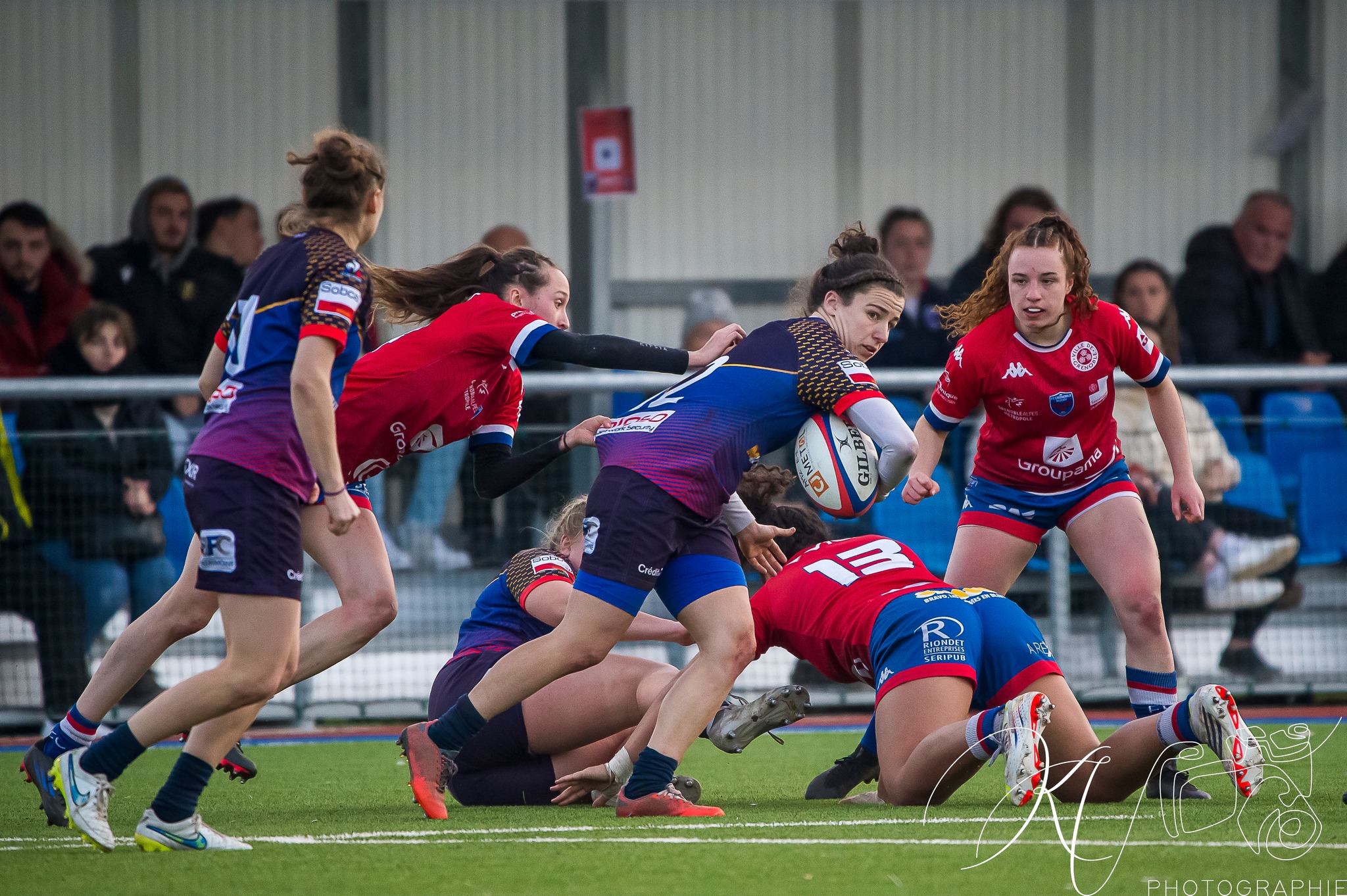  FC Grenoble Rugby - Blagnac - Rugby - FC Grenoble Amazones (21) VS (44) Blagnac (#2023FCGvBLA02) Photo by: Karine Valentin | Siuxy Sports 2023-02-12