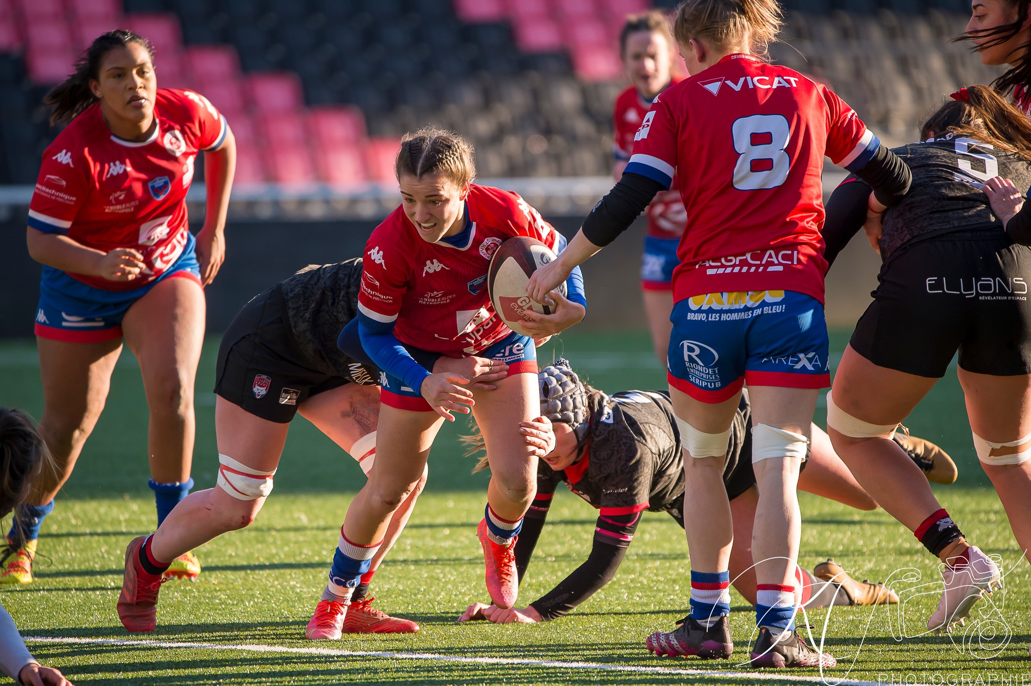  Lyon Olympique Universitaire - FC Grenoble Rugby - Rugby - LOU (0) vs (26) Amazones FC Grenoble (#2023LOUvFCGr01) Photo by: Karine Valentin | Siuxy Sports 2023-01-21