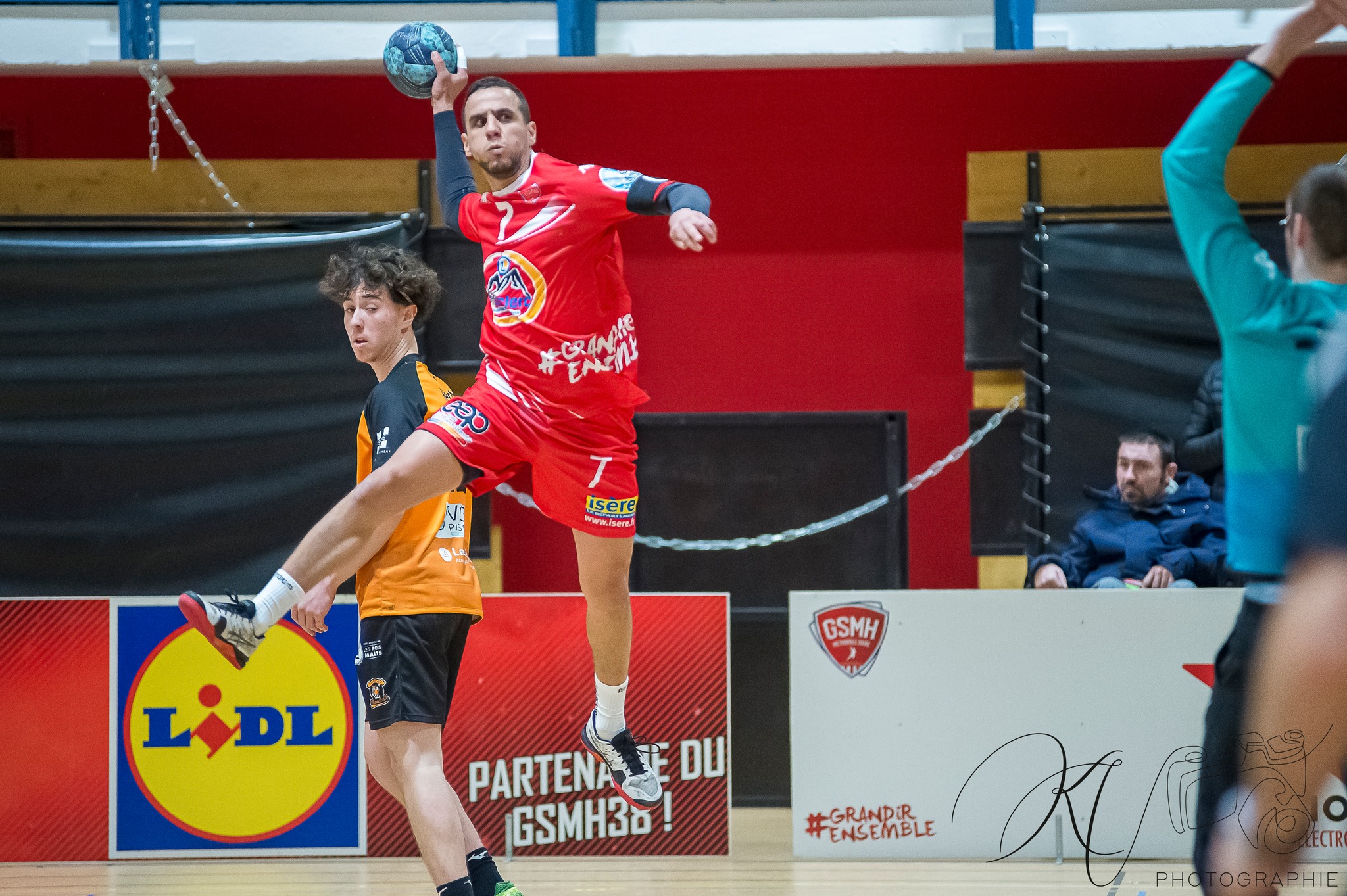  Grenoble SMH Métropole Isère Handball - HBC Aix en Savoie - Handball - GSMH Métro Isère Hanball (34) vs (24) HBC Aix en Savoie (#2023GSMHMIHvHBCAES) Photo by: Karine Valentin | Siuxy Sports 2023-02-04
