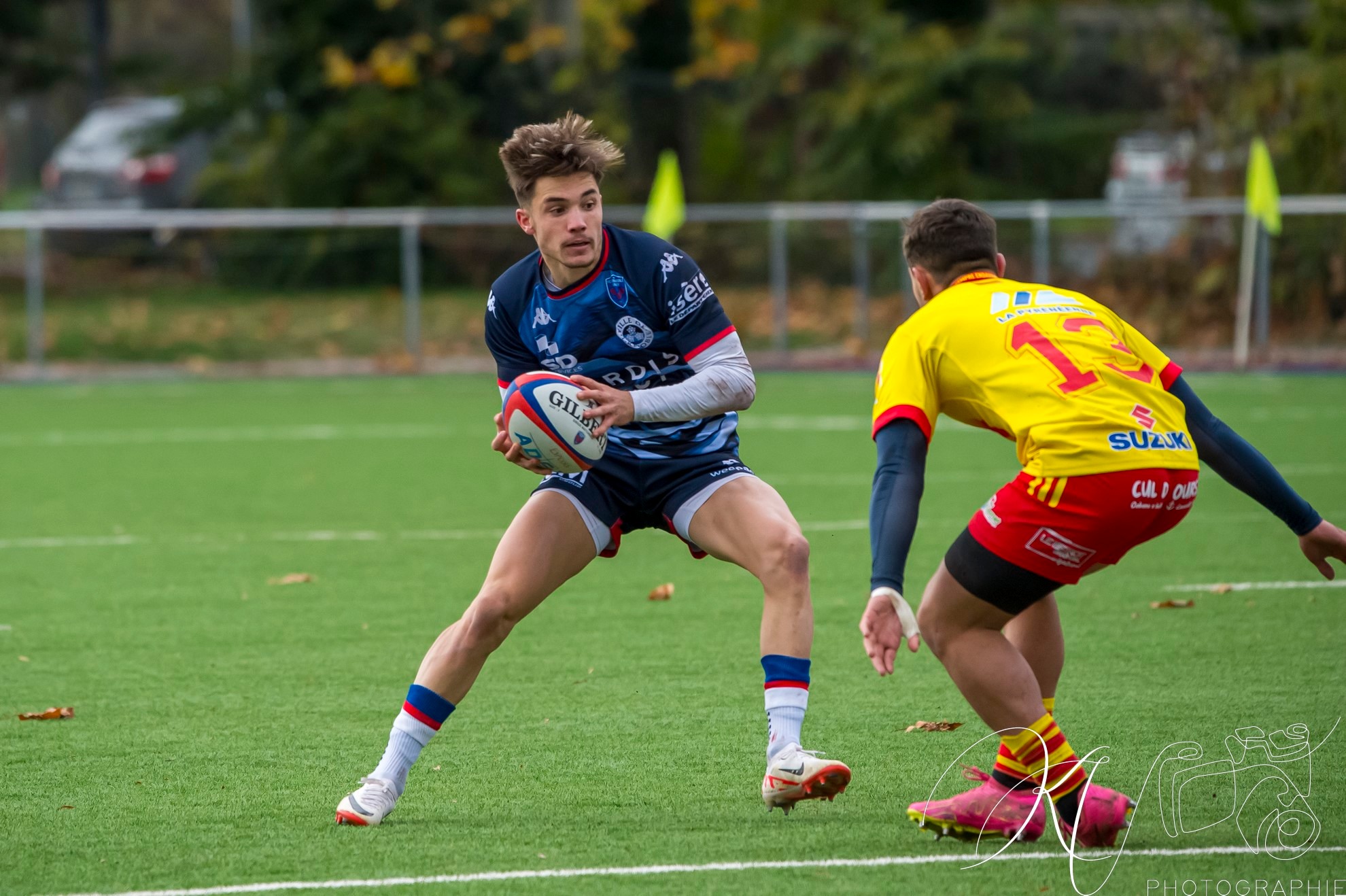  FC Grenoble Rugby - US Arlequins Perpignanais - Rugby - 2023 Espoirs- FC GRENOBLE VS US Arlequins Perpignanais (#2023ESPFCGUSAP11) Photo by: Karine Valentin | Siuxy Sports 2023-11-23