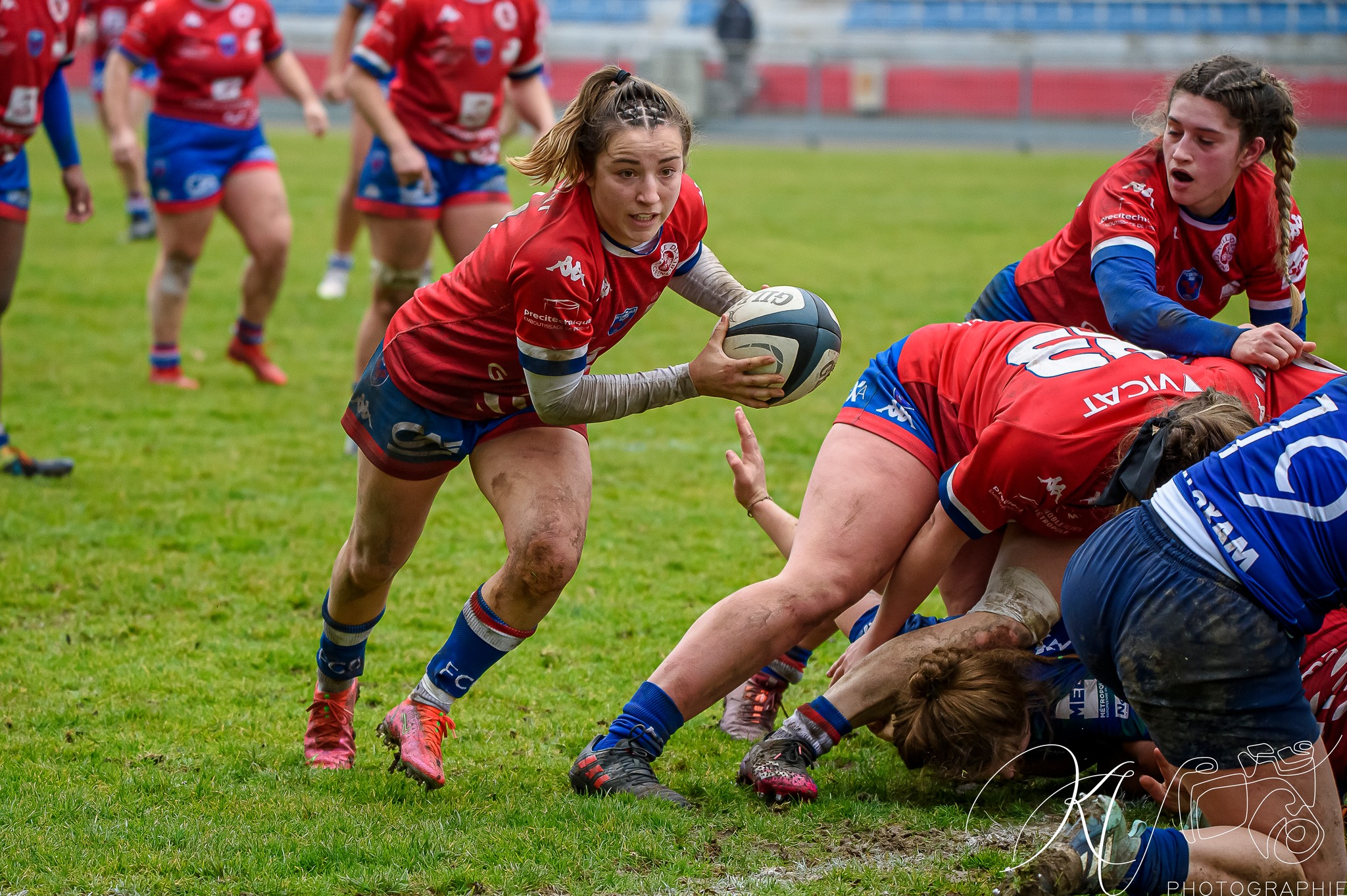 Alexandra CHAMBON -  FC Grenoble Rugby - Lille Métropole Rugby Club Villeneuvois - Rugby - FCG Amazones (18) VS (16) LMRCV (#2023FCGvsLMRCV01) Photo by: Karine Valentin | Siuxy Sports 2023-01-08