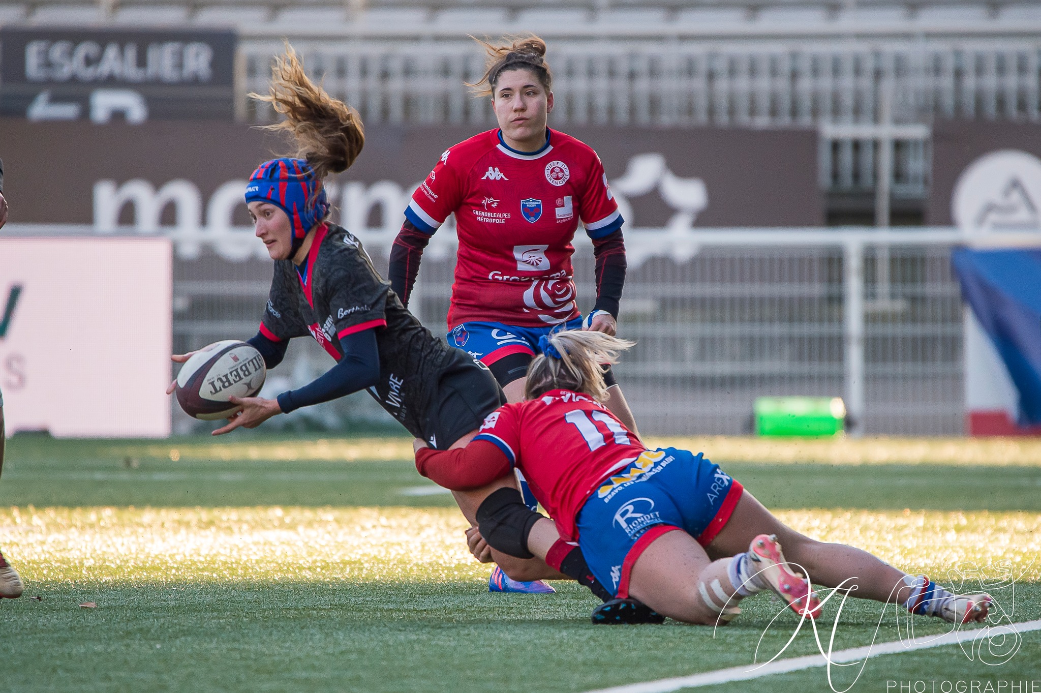  Lyon Olympique Universitaire - FC Grenoble Rugby - Rugby - LOU (0) vs (26) Amazones FC Grenoble (#2023LOUvFCGr01) Photo by: Karine Valentin | Siuxy Sports 2023-01-21