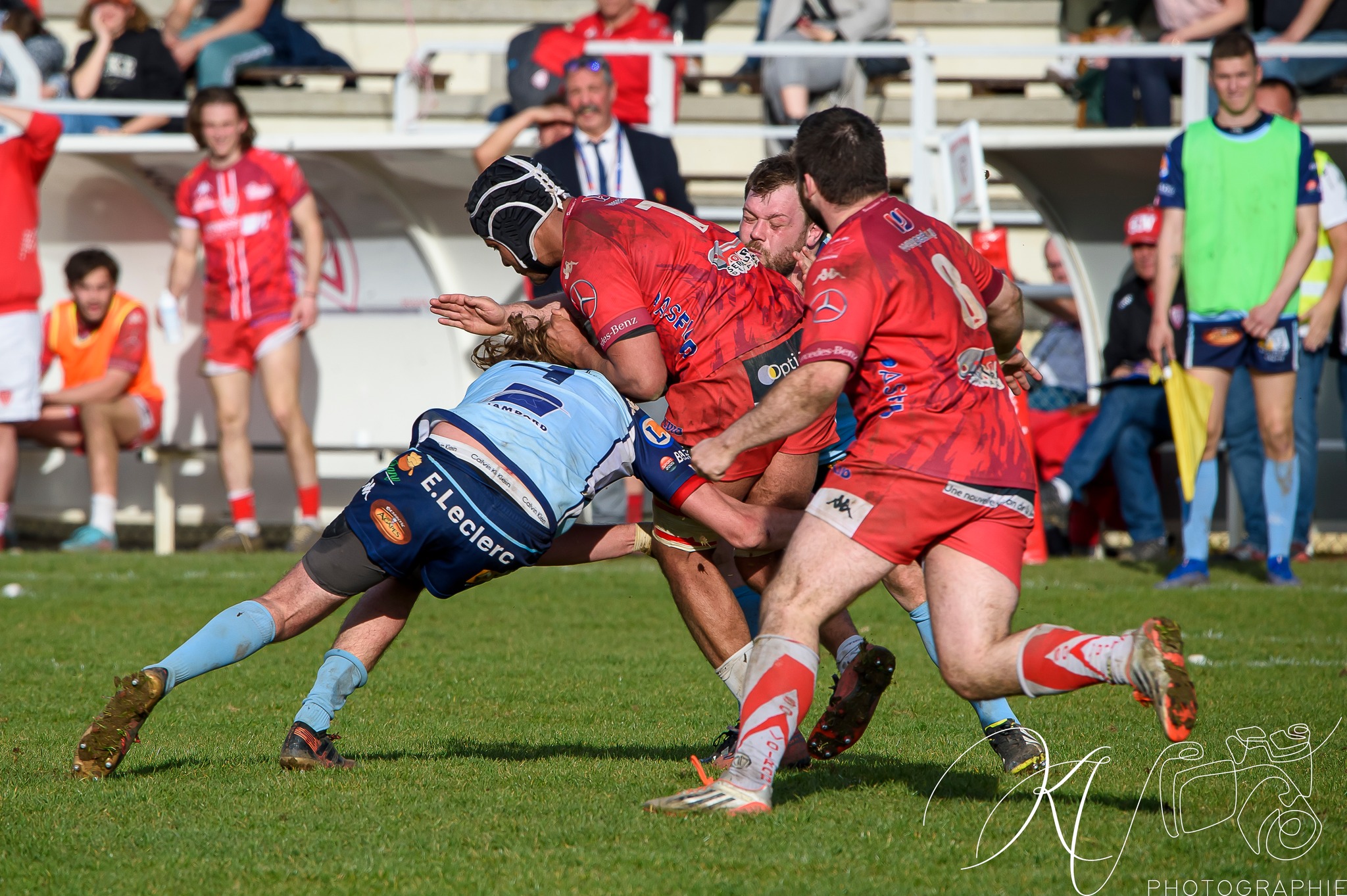  Stade Olympique Voironnais - Saint-Marcellin Sports - Rugby - Stade Olympique Voironnais (28) vs (31) Saint-Marcellin Sports (#2023SOVSMS03) Photo by: Karine Valentin | Siuxy Sports 2023-03-12