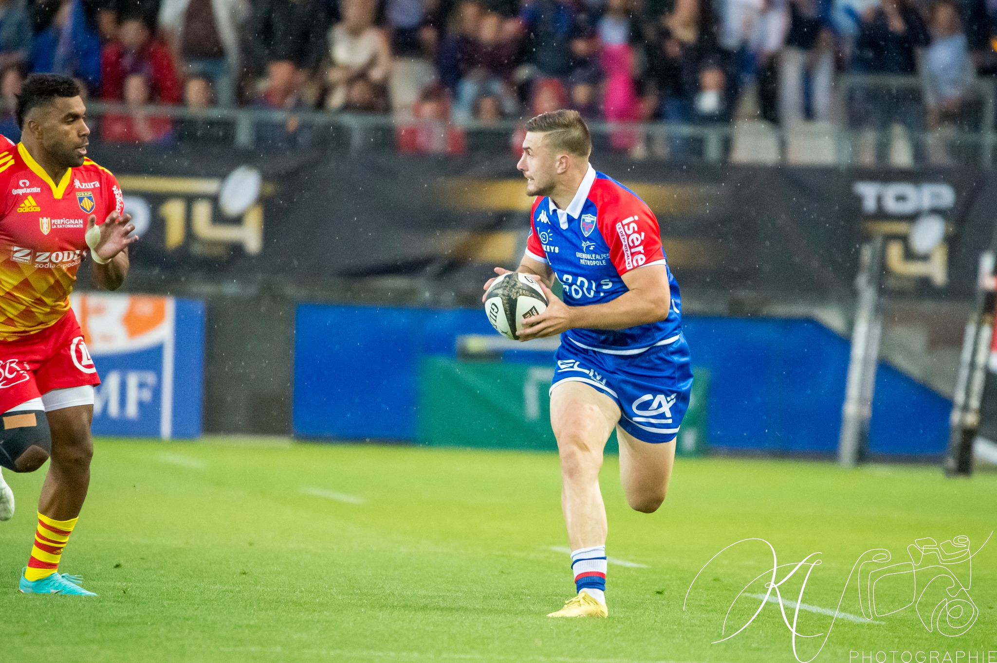  FC Grenoble Rugby - US Arlequins Perpignanais - Rugby - 2023 - Access Match - FC Grenoble (19) vs (33) US Arlequins Perpignananais (#2023FCGUSAP06) Photo by: Karine Valentin | Siuxy Sports 2023-06-03