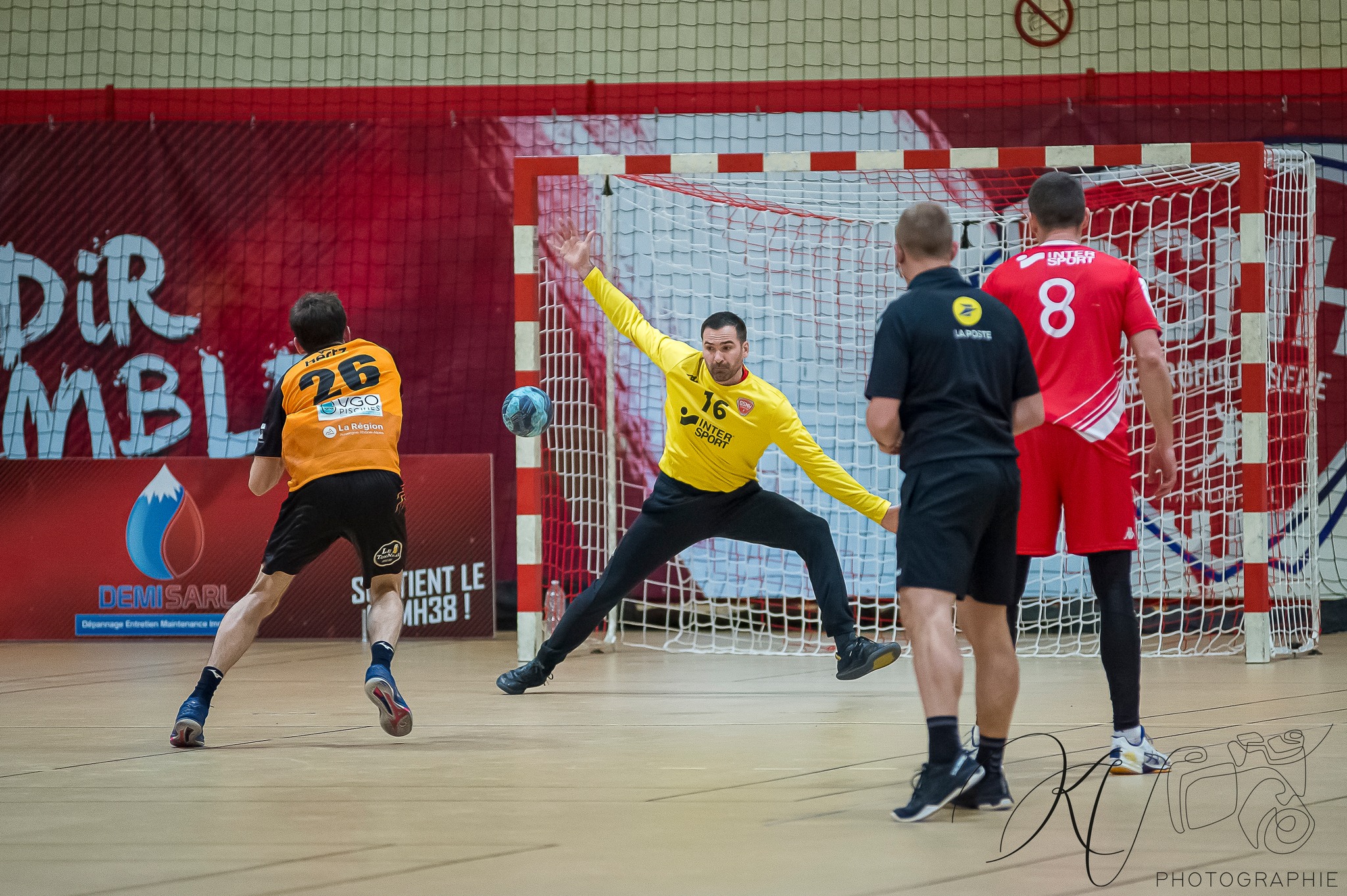  Grenoble SMH Métropole Isère Handball - HBC Aix en Savoie - Handball - GSMH Métro Isère Hanball (34) vs (24) HBC Aix en Savoie (#2023GSMHMIHvHBCAES) Photo by: Karine Valentin | Siuxy Sports 2023-02-04