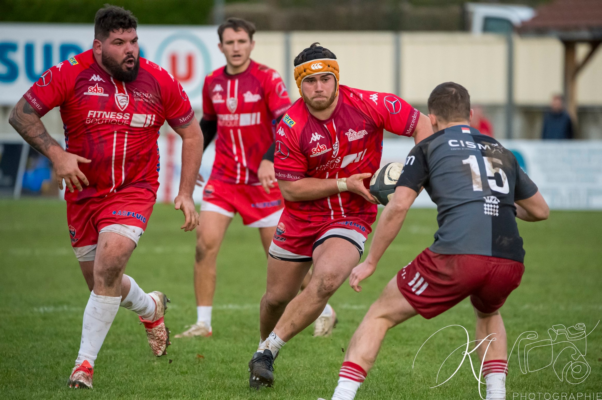  Stade Olympique Voironnais - AS Monaco Rugby - Rugby - Fed2 2023 - Voiron (29) vs (26) Monaco (#F223VOIMON12) Photo by: Karine Valentin | Siuxy Sports 2023-12-10