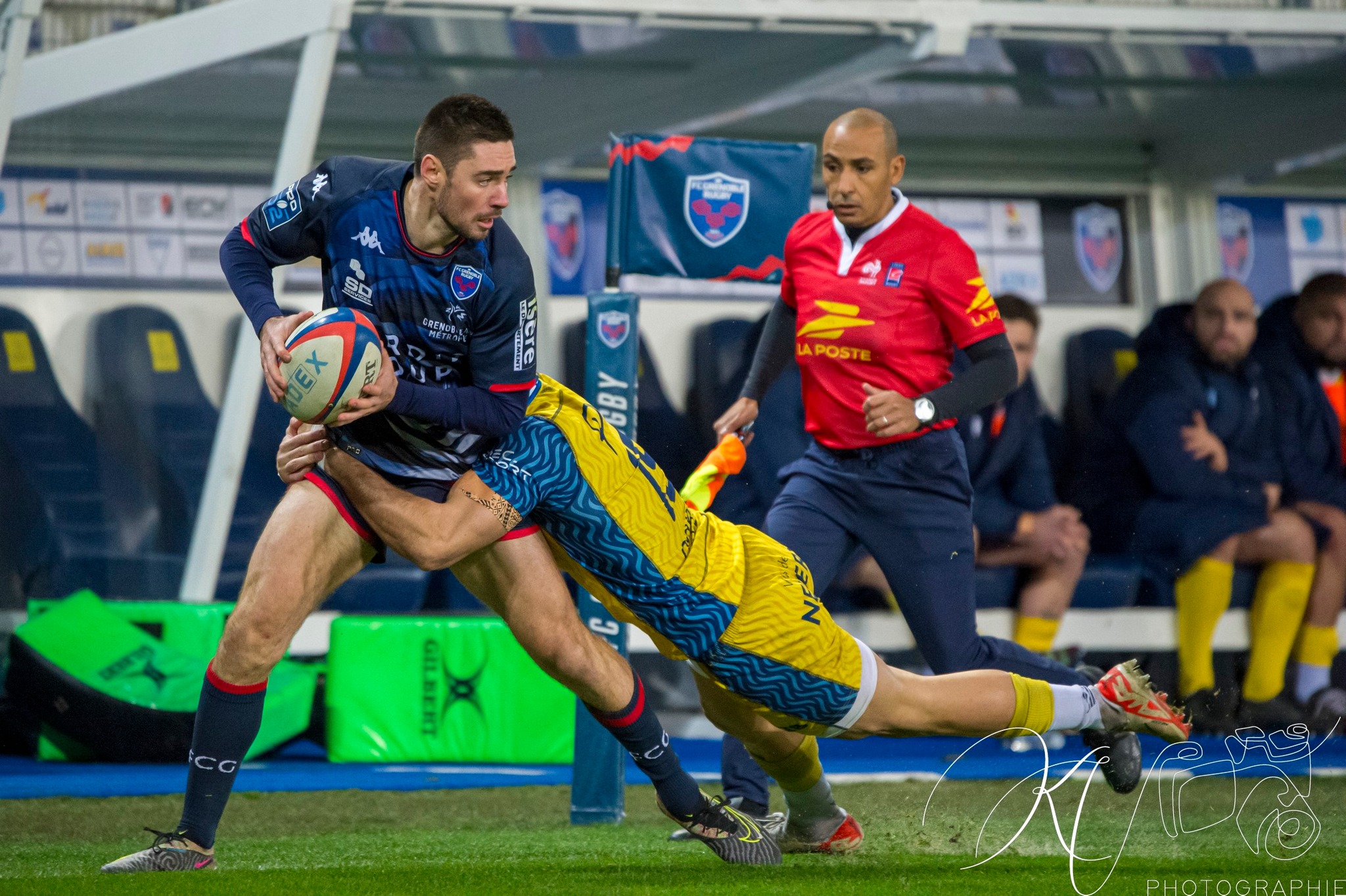 FC Grenoble Rugby - USON Nevers - Rugby - PRO D2 - FC Grenoble (27) VS (37) USON (#PD2FCGUSO12) Photo by: Karine Valentin | Siuxy Sports 2023-12-15