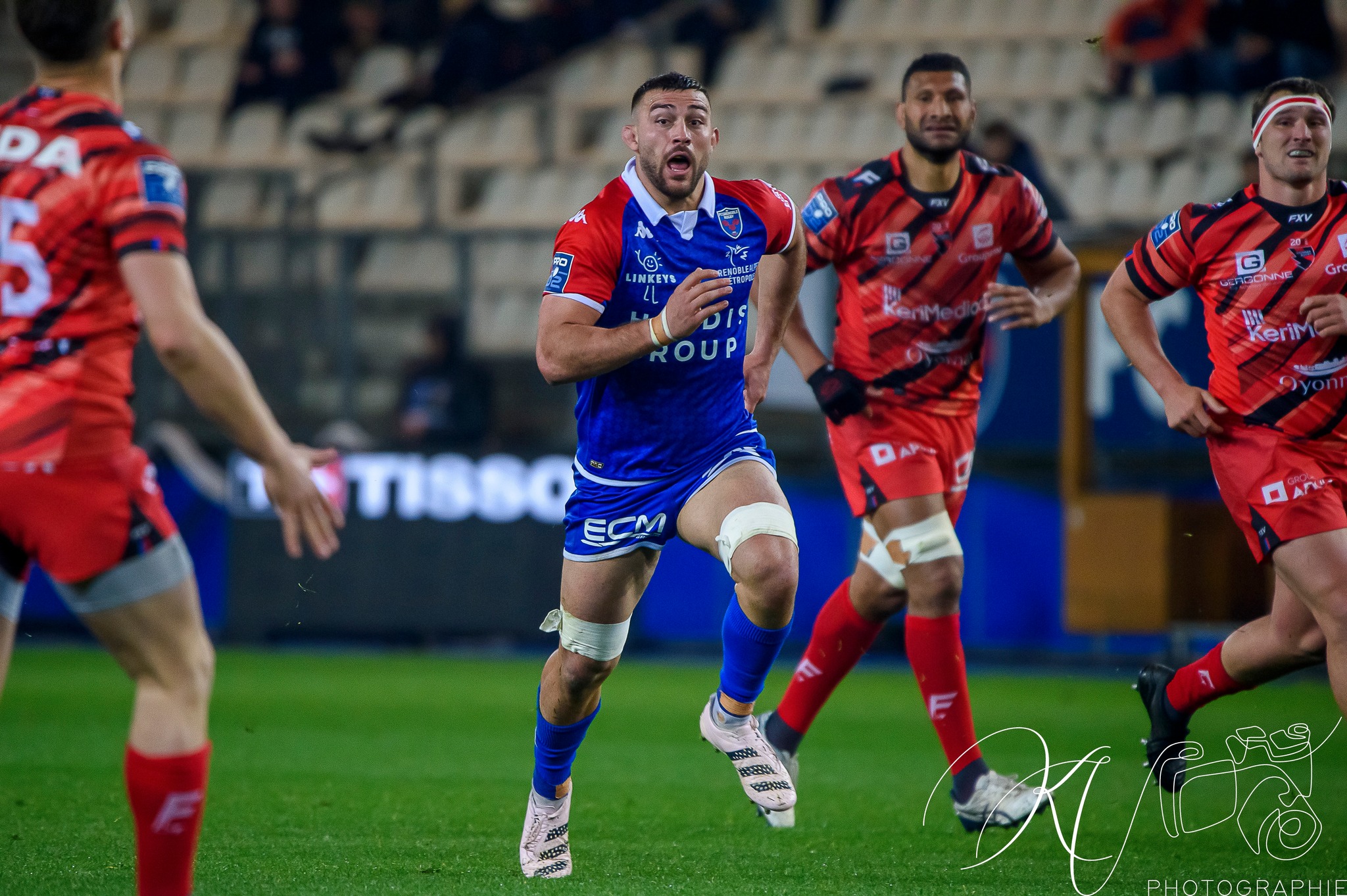Thibaut MARTEL -  FC Grenoble Rugby - US Oyonnax Rugby - Rugby - FC Grenoble (24) vs (28) US Oyonnax Rugby (#2023FCGvOYO03) Photo by: Karine Valentin | Siuxy Sports 2023-03-24