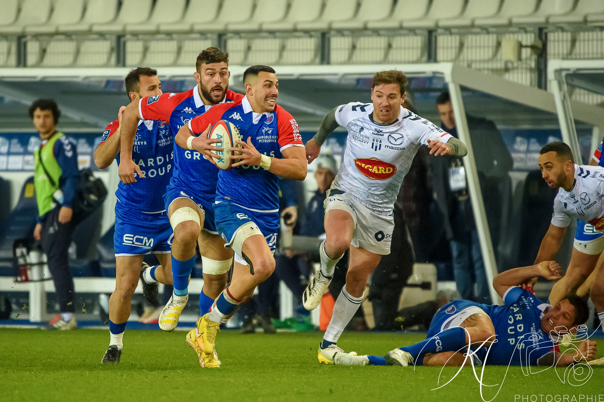  FC Grenoble Rugby - SU Agen - Rugby - FC Grenoble (20) vs (16) SU Agen (#2023FCGvSUA02) Photo by: Karine Valentin | Siuxy Sports 2023-02-03