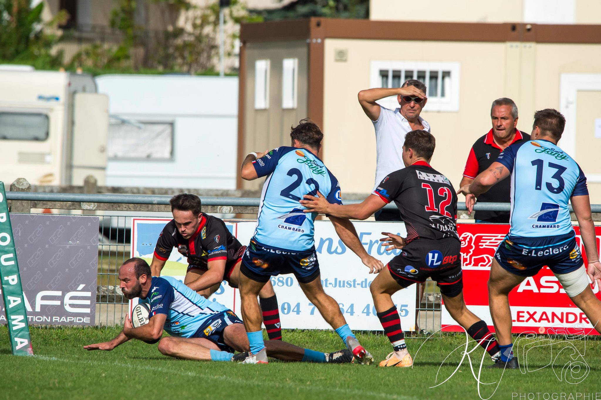  Saint-Marcellin Sports - Bièvre Saint-Geoirs RC - Rugby - Fed 2 - SMS (23) vs (24) Bièvre (#2023Fed2SMSBIE09) Photo by: Karine Valentin | Siuxy Sports 2023-09-17