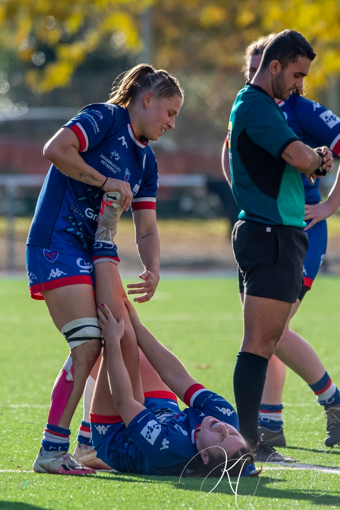  FC Grenoble Rugby - Stade Rennais Rugby - Rugby - Elite 2023 - Amazones FC Grenoble (34) vs (12) Stade Rennais Rugby (#2023FCGSRR11) Photo by: Karine Valentin | Siuxy Sports 2023-11-23
