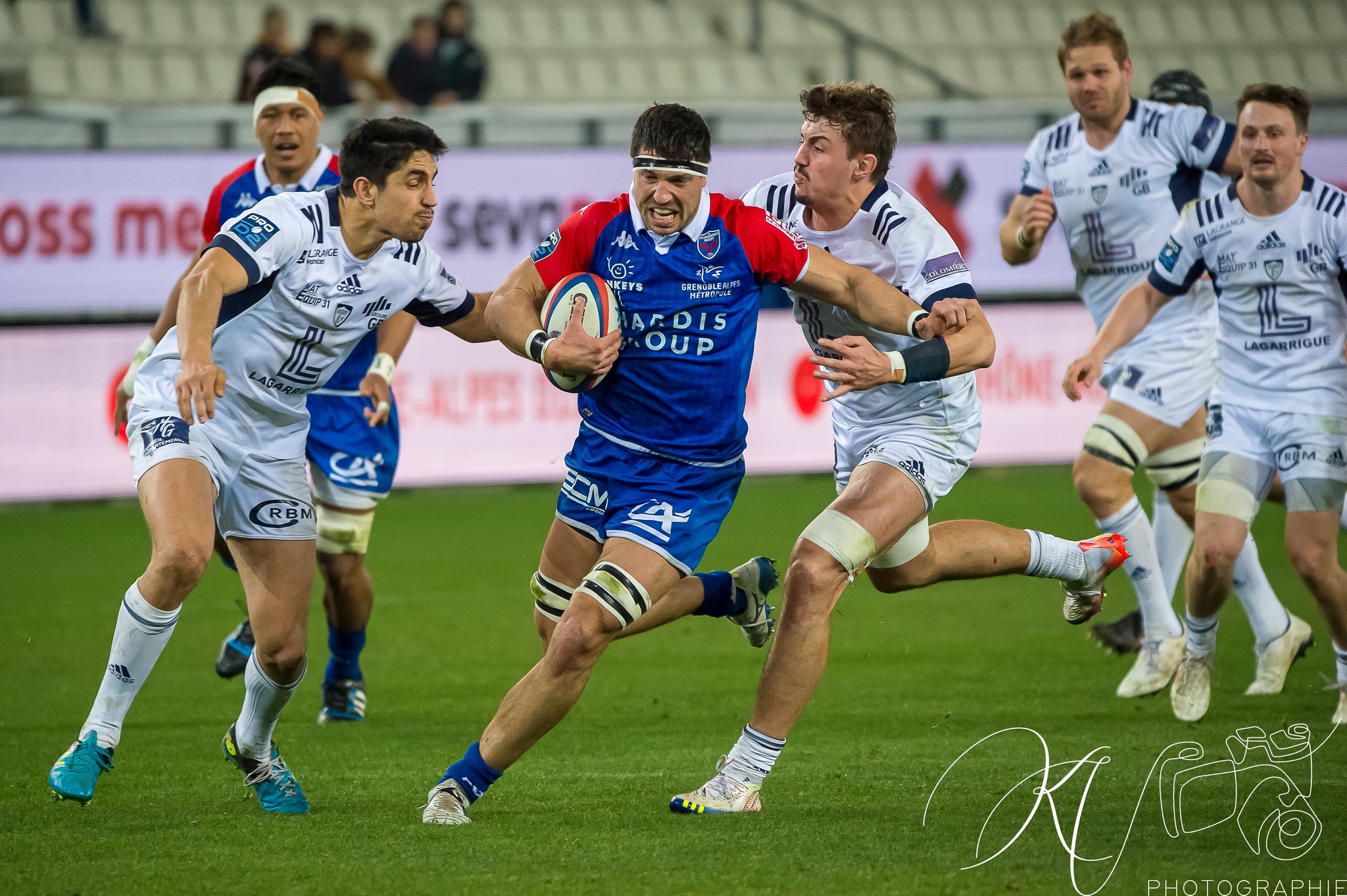  FC Grenoble Rugby - US Colomiers - Rugby - FC Grenoble (34) vs (20) US Colomiers (#2023FCGvsUSC02) Photo by: Karine Valentin | Siuxy Sports 2023-02-17