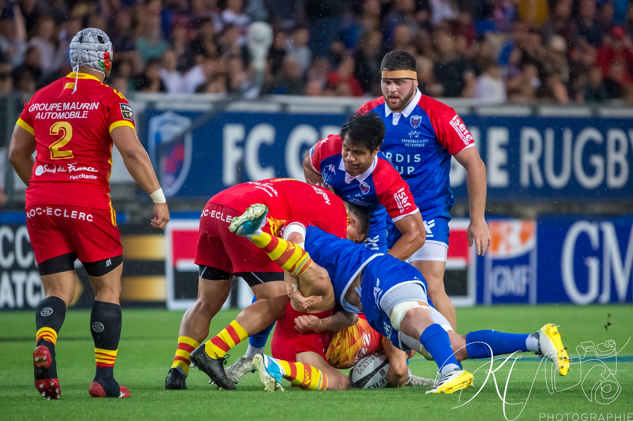  FC Grenoble Rugby - US Arlequins Perpignanais - Rugby - 2023 - Access Match - FC Grenoble (19) vs (33) US Arlequins Perpignananais (#2023FCGUSAP06) Photo by: Karine Valentin | Siuxy Sports 2023-06-03