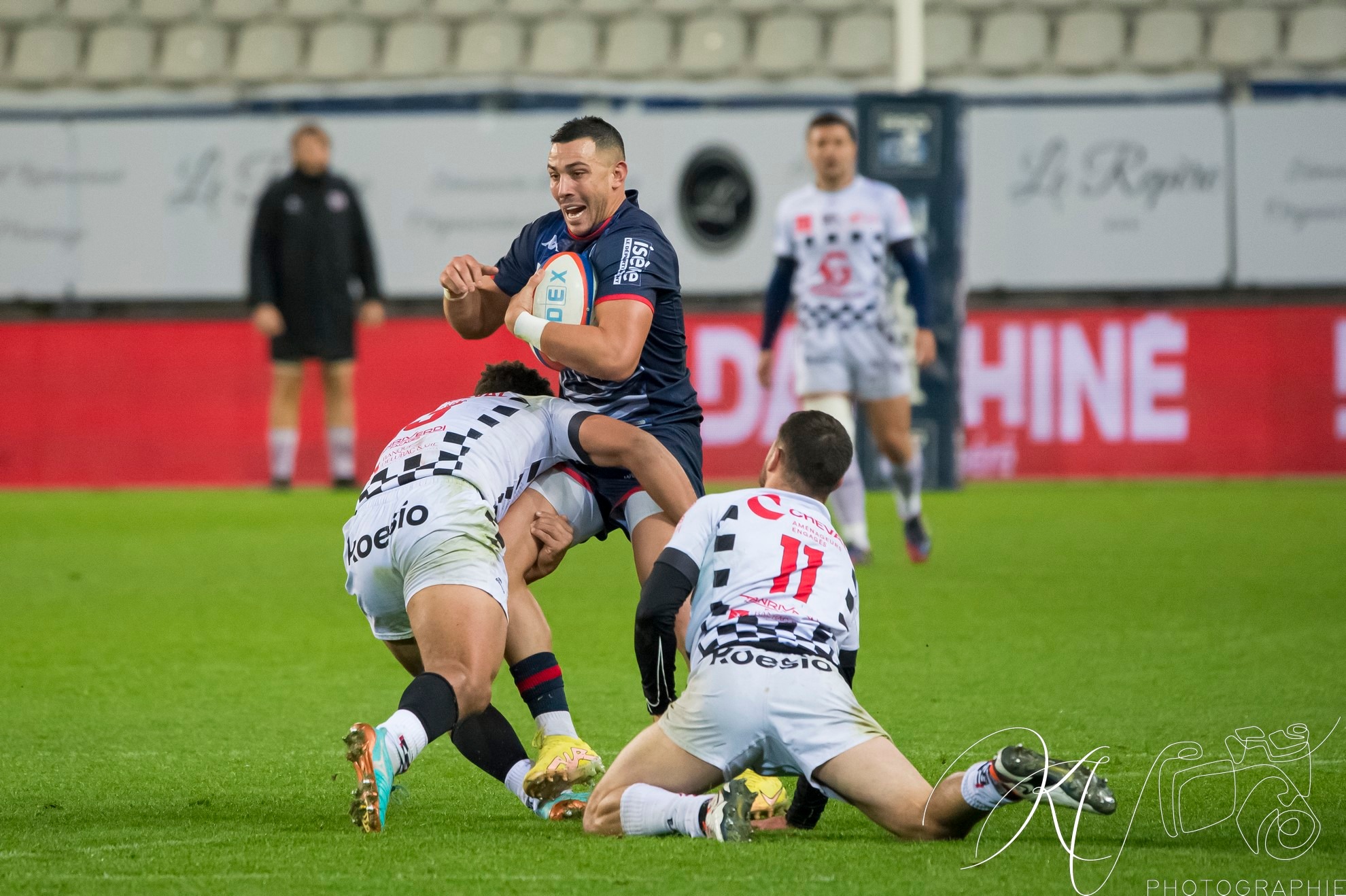  FC Grenoble Rugby - Valence Romans DR - Rugby - PRO D2 - FC Grenoble (35) vs (19) Valence Romans DR (#2023FCGVRDR11) Photo by: Karine Valentin | Siuxy Sports 2023-11-10